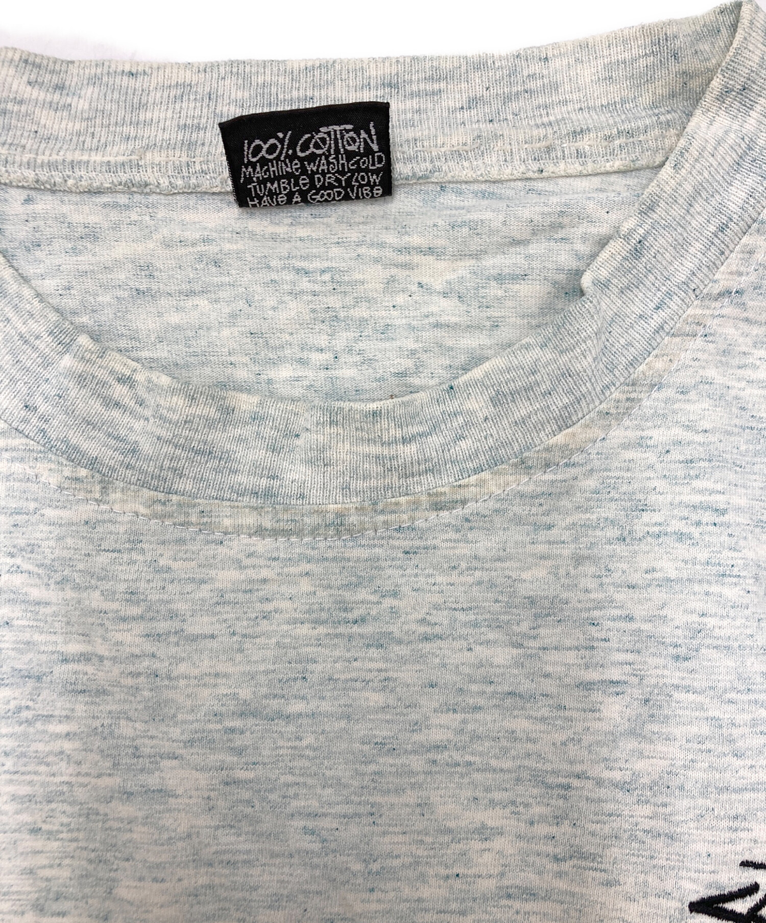 中古・古着通販】stussy (ステューシー) 80'sシャドーマン刺繍Tシャツ