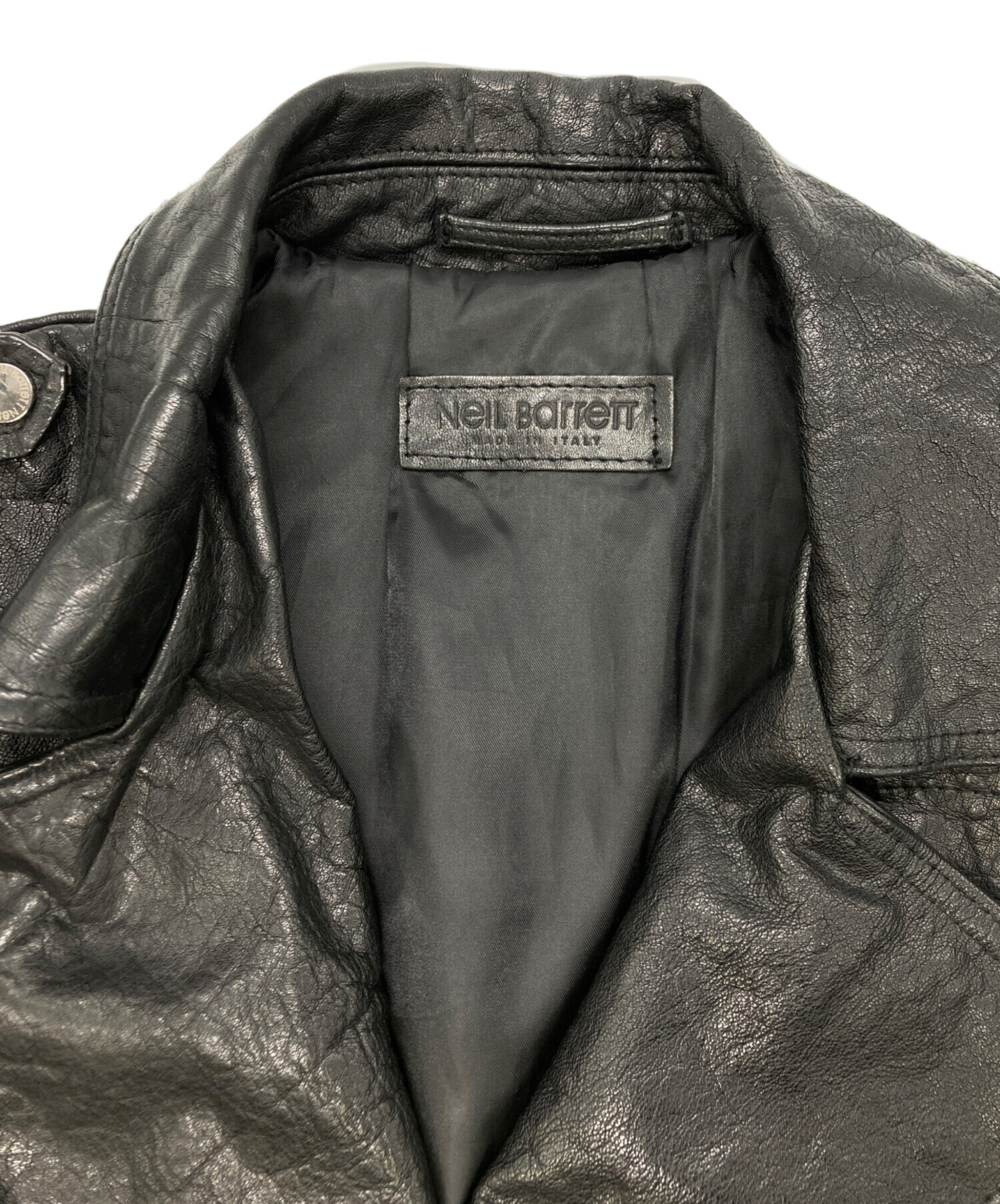 NEIL BARRETT (ニールバレット)ダブルライダースジャケット