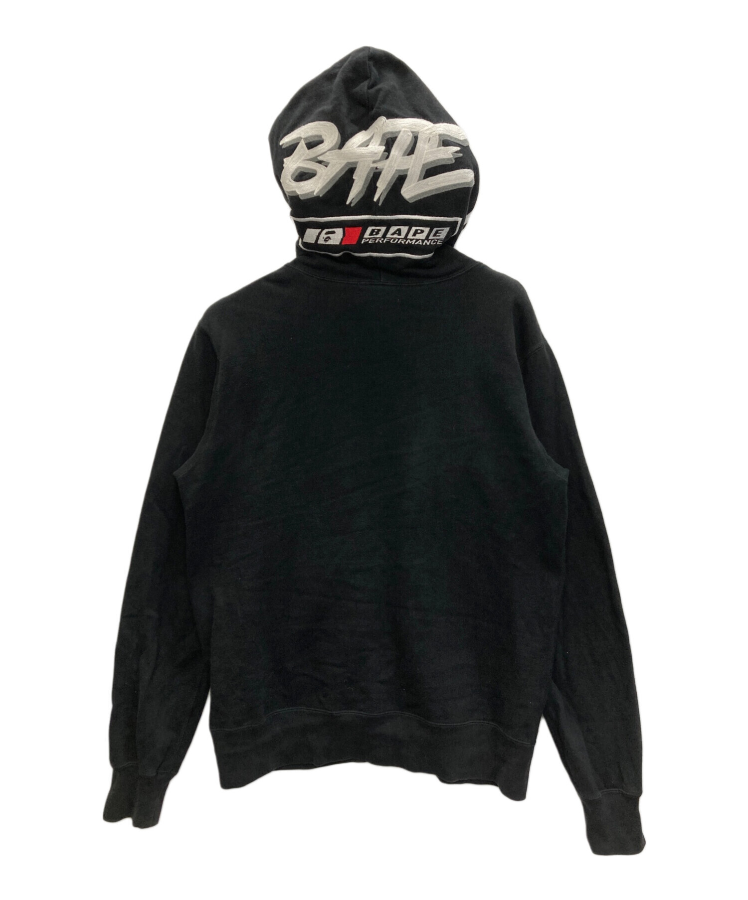 エイプ A BATHING APE MOTOR SPORT FULL ZIP HOODIE ジップアップ