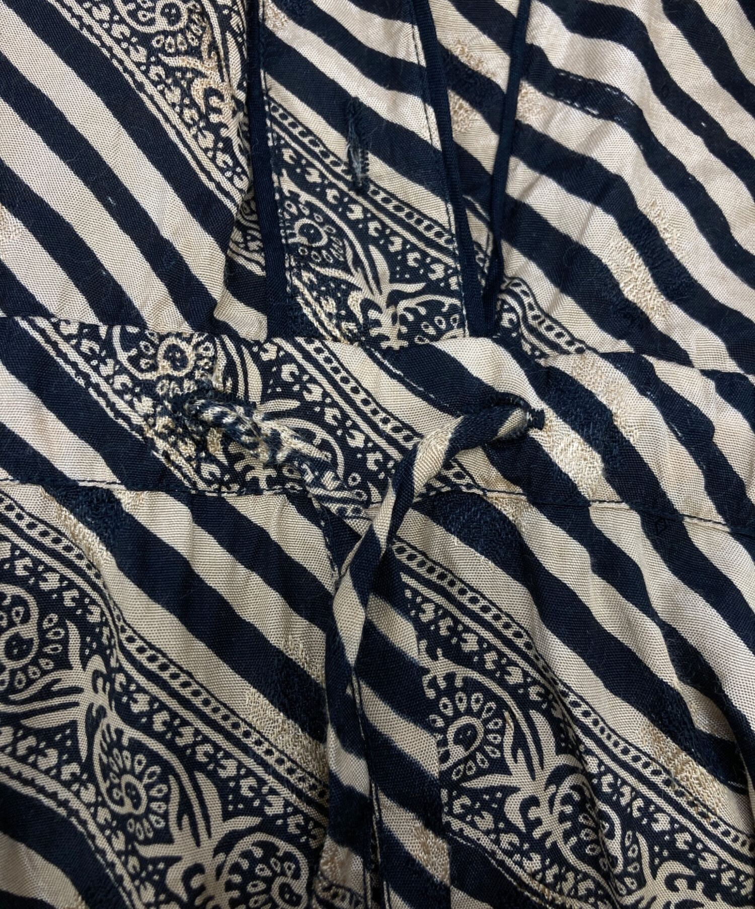 中古・古着通販】sara mallika (サラマリカ) Rayon Jacquard Stripe 