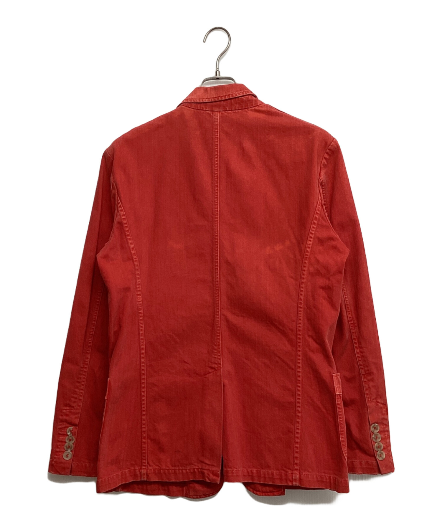 中古・古着通販】MCQ (マックキュー) カラーデニムジャケット レッド 