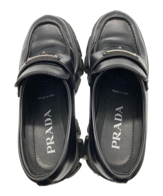 中古・古着通販】PRADA (プラダ) モノリス ブラッシュドレザー