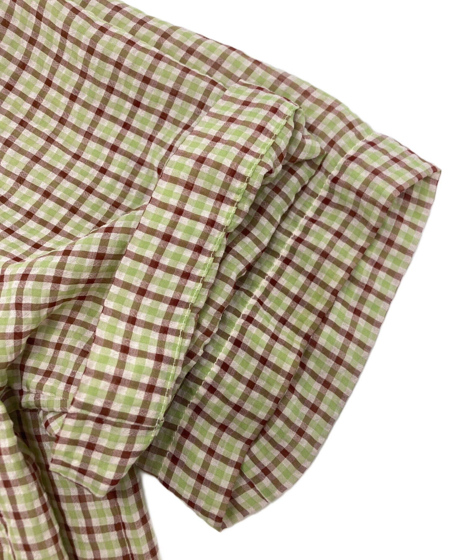 中古・古着通販】REJINA PYO (レジーナ ピョウ) S/Sチェックシャツ