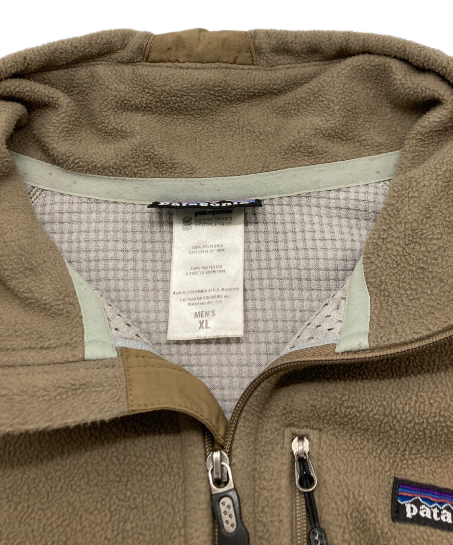 中古・古着通販】Patagonia (パタゴニア) フリースジャケット ベージュ