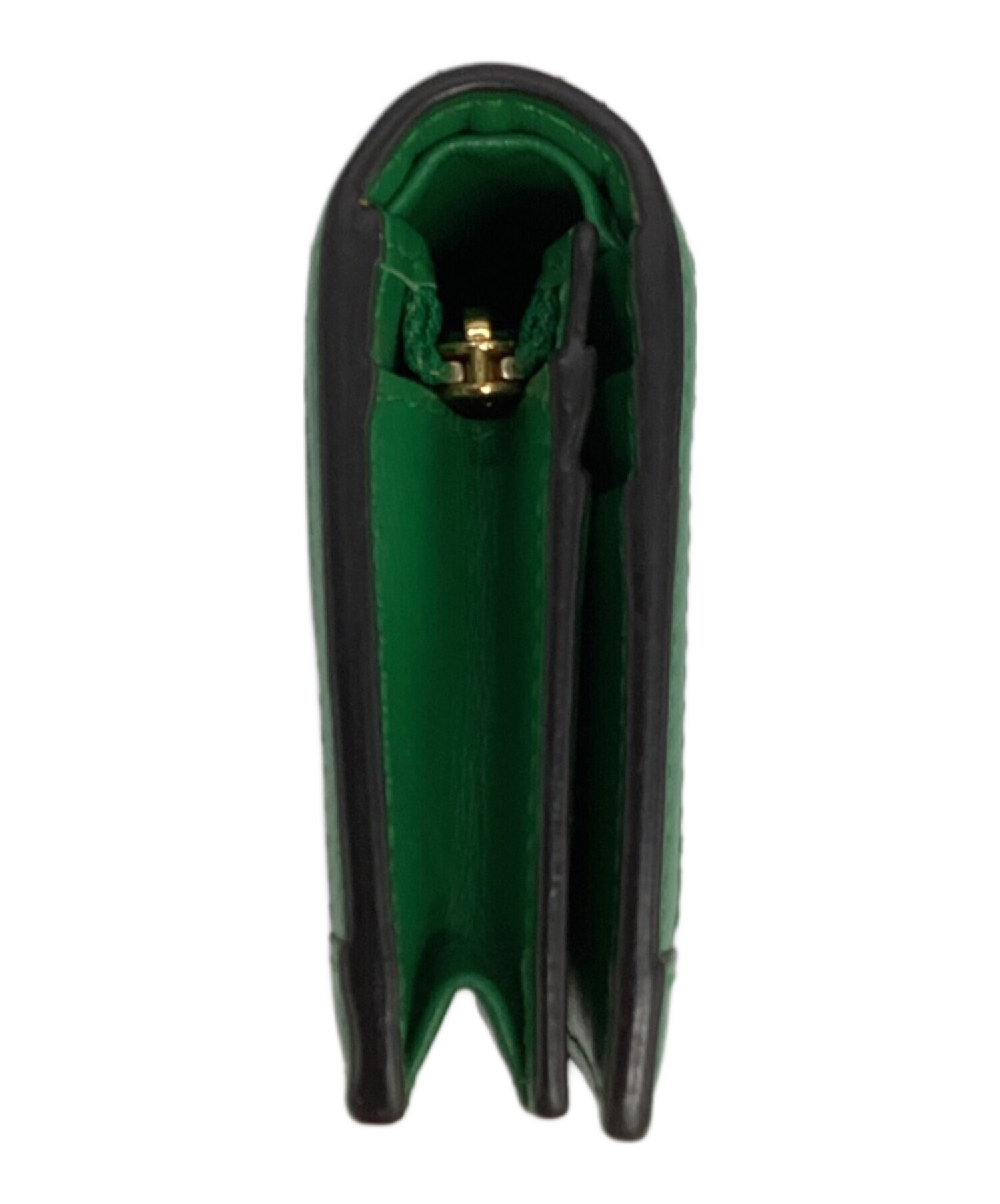 入手困難 GUCCI グッチ GGマトラッセ ジップ ウォレット グリーン 中古・古着通販】GUCCI (グッチ) GGマトラッセ カードケース