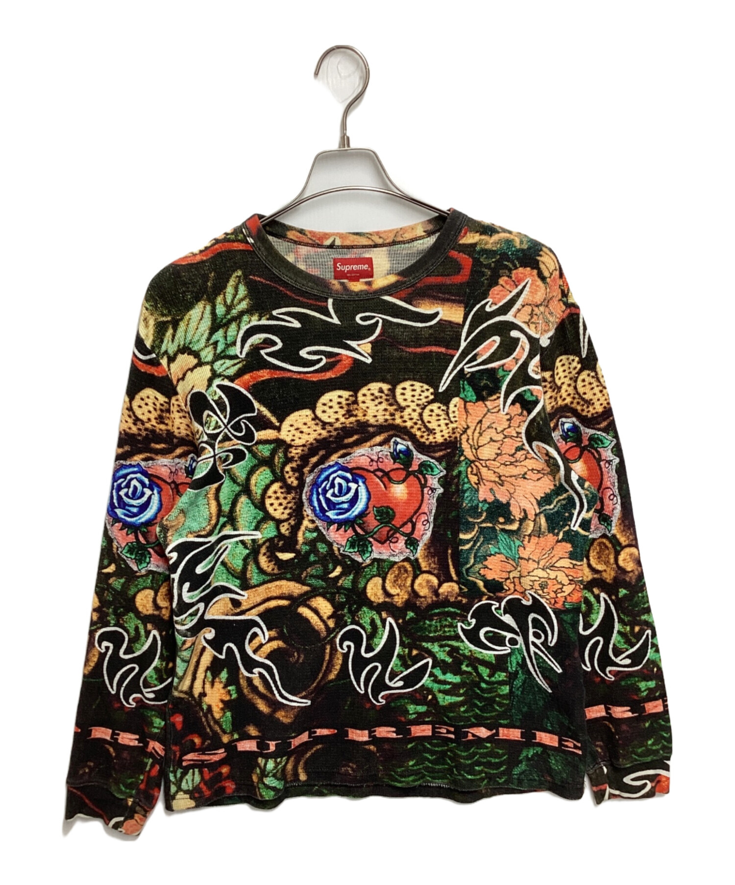 H*様 supreme Sacred Heart Waffle L/S Top 中古・古着通販】SUPREME (シュプリーム) Sacred Heart Waffle L/S Top