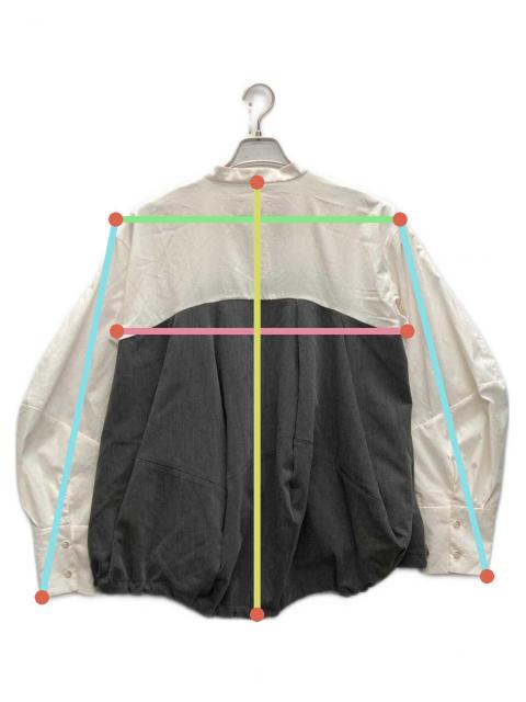 中古・古着通販】OMMO (オーエムエムオー) IRREGULAR PATTERN DOCKING