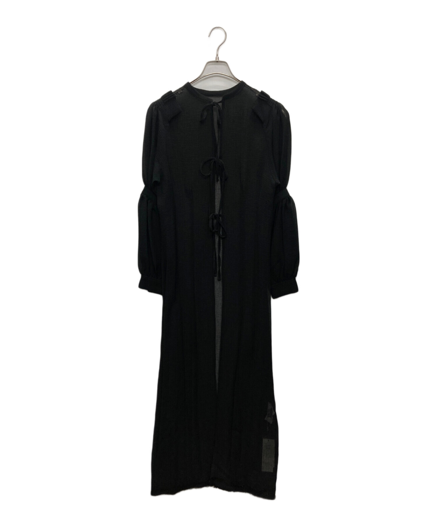 中古・古着通販】PERVERZE (パーバーズ) シアーブラウスワンピース