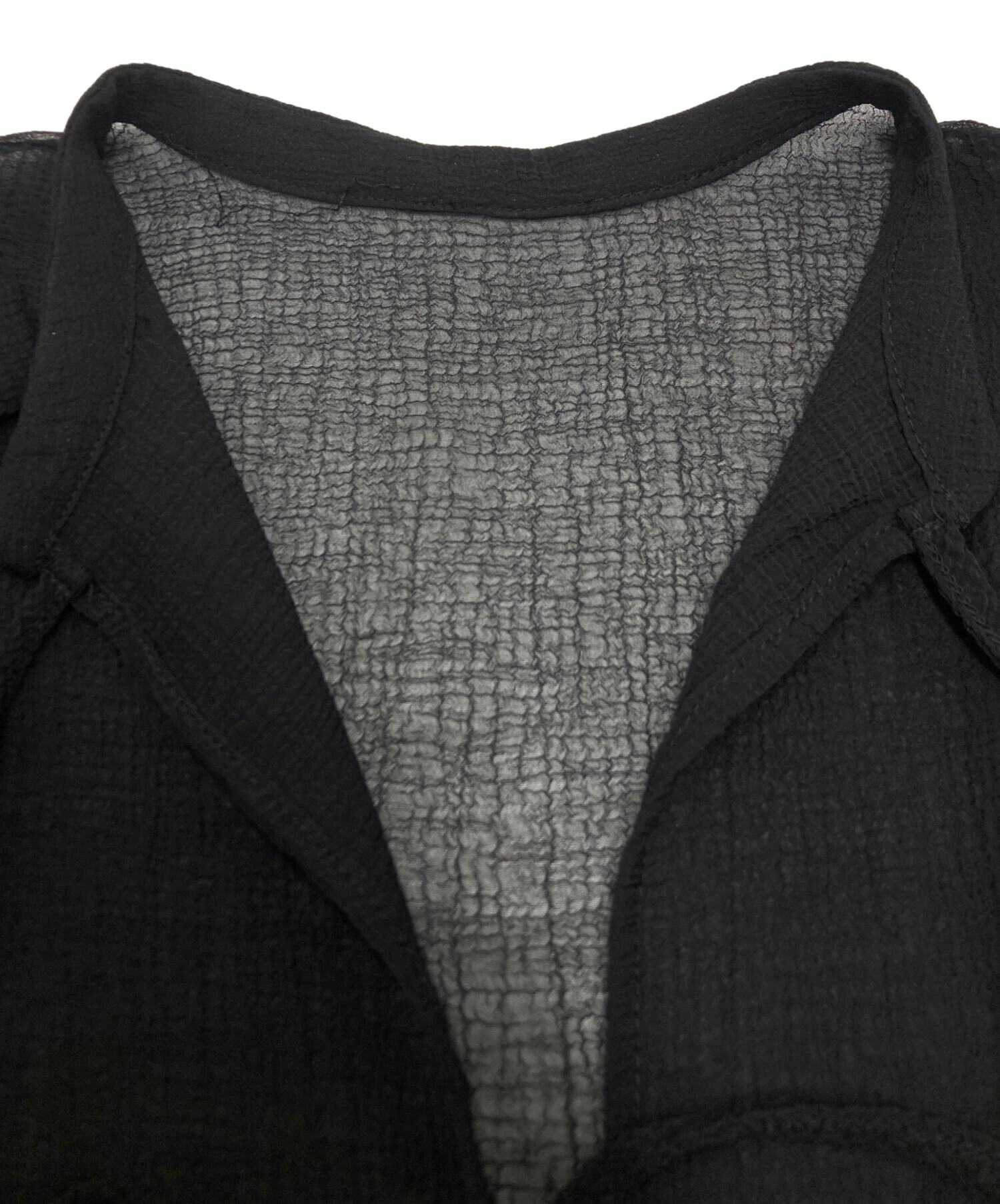 中古・古着通販】PERVERZE (パーバーズ) シアーブラウスワンピース