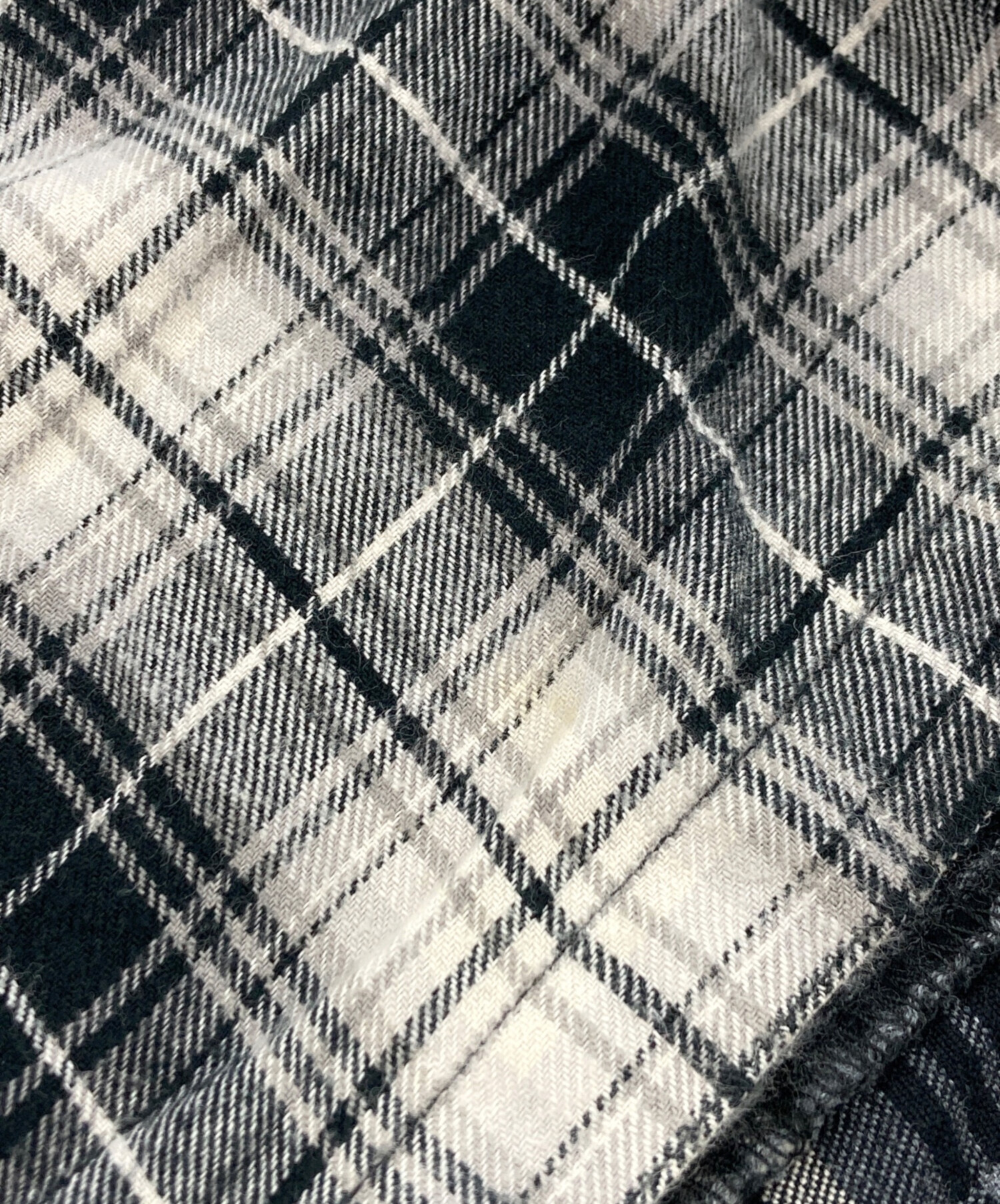 中古・古着通販】GREG LAUREN (グレッグローレン) MIXED BLACK PLAID