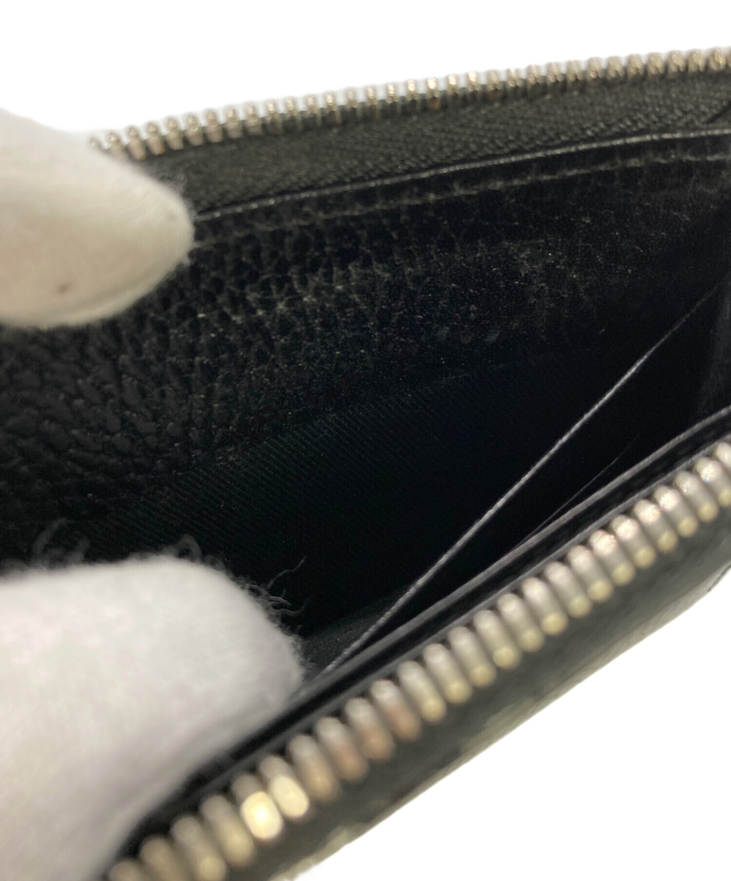 中古・古着通販】PORTER (ポーター) GLAZE MULTI WALLET ブラック