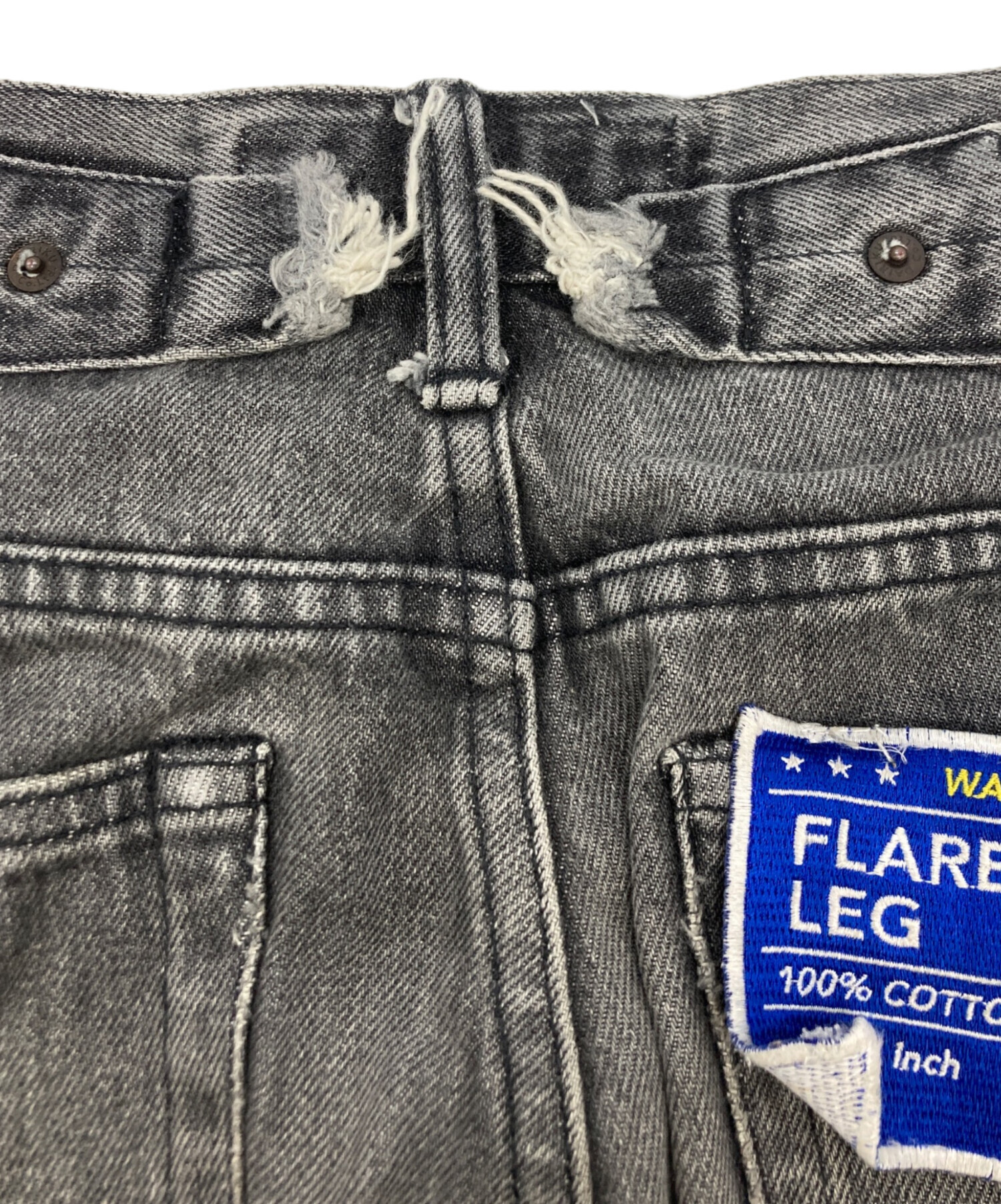 中古・古着通販】DAIRIKU (ダイリク) Flare Mud Vintage Denim Pants