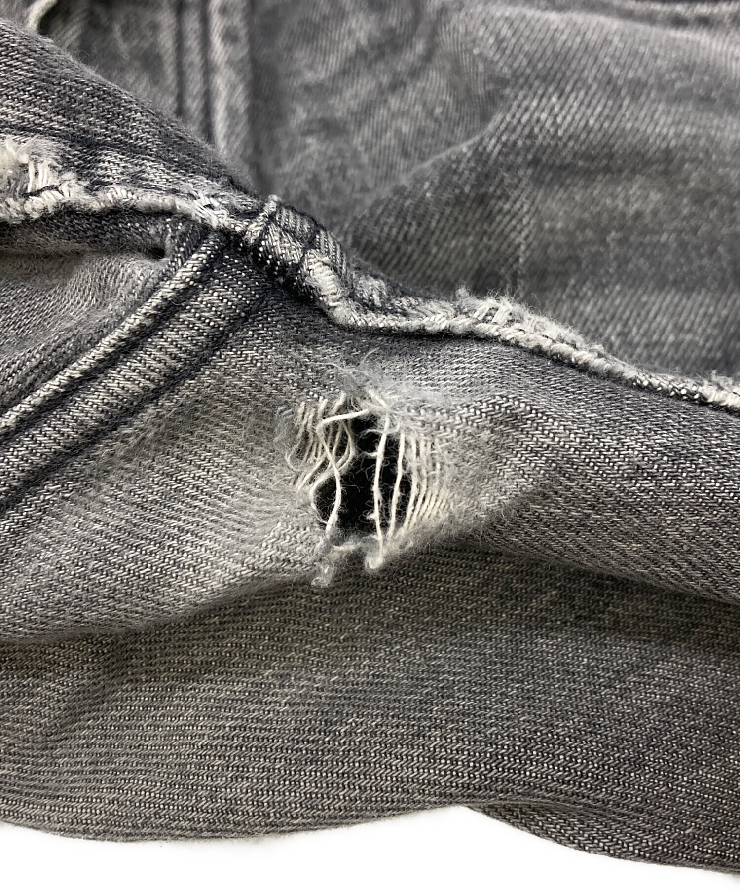 中古・古着通販】DAIRIKU (ダイリク) Flare Mud Vintage Denim Pants