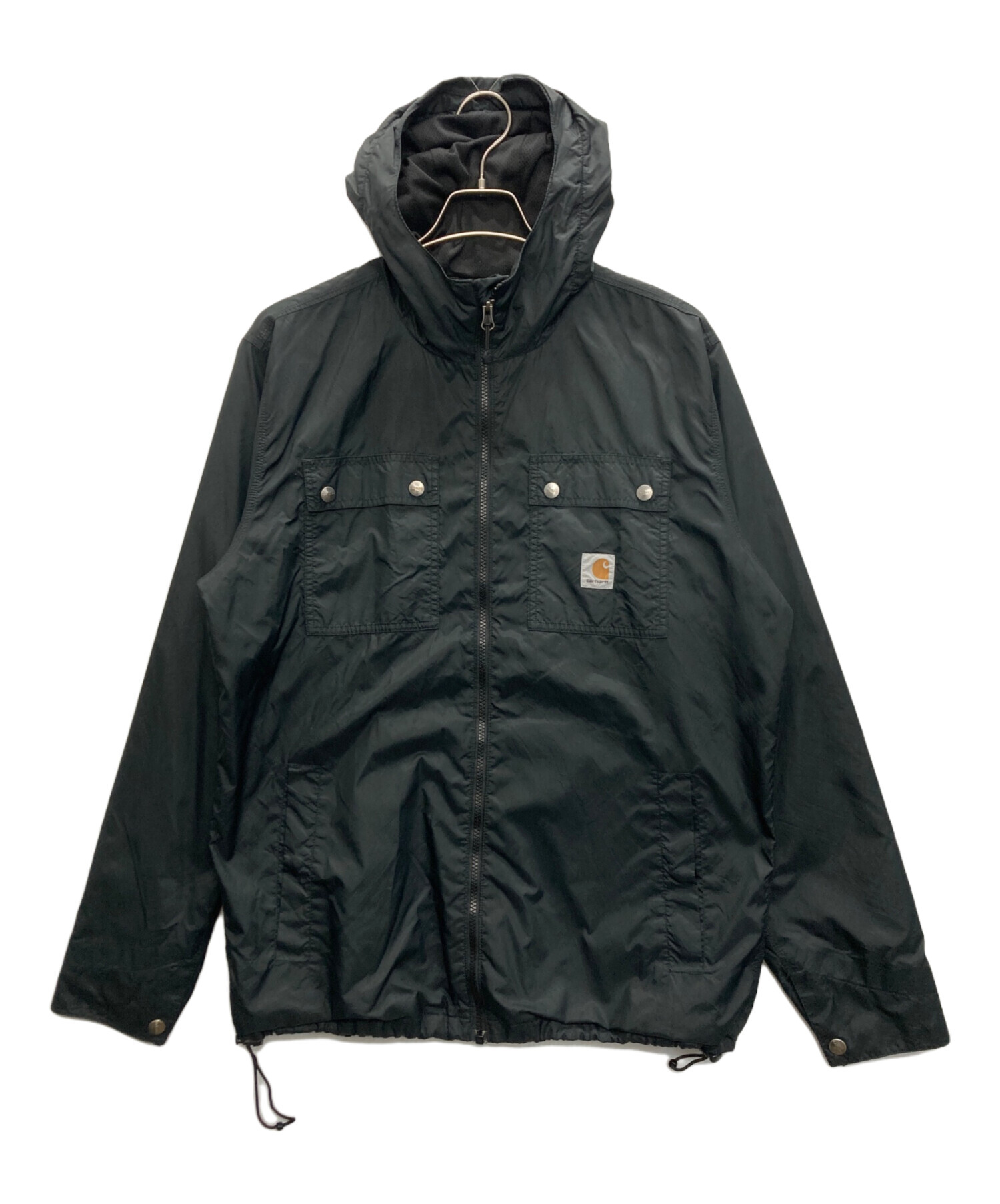 中古・古着通販】CarHartt (カーハート) ナイロンジャケット ブラック 