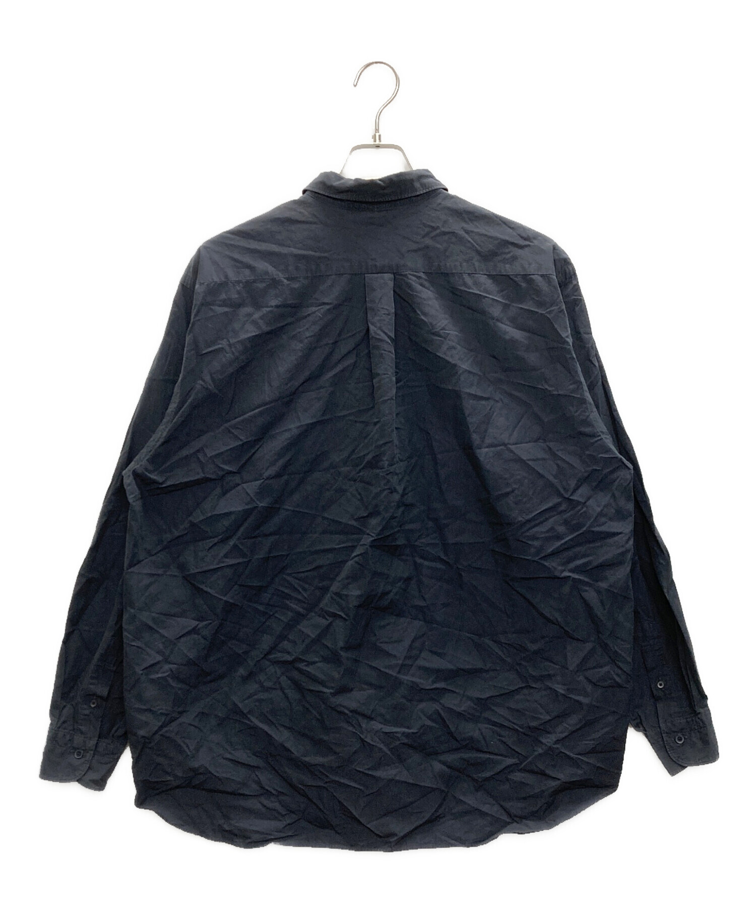 中古・古着通販】COMOLI (コモリ) コモリシャツ ブラック サイズ:3