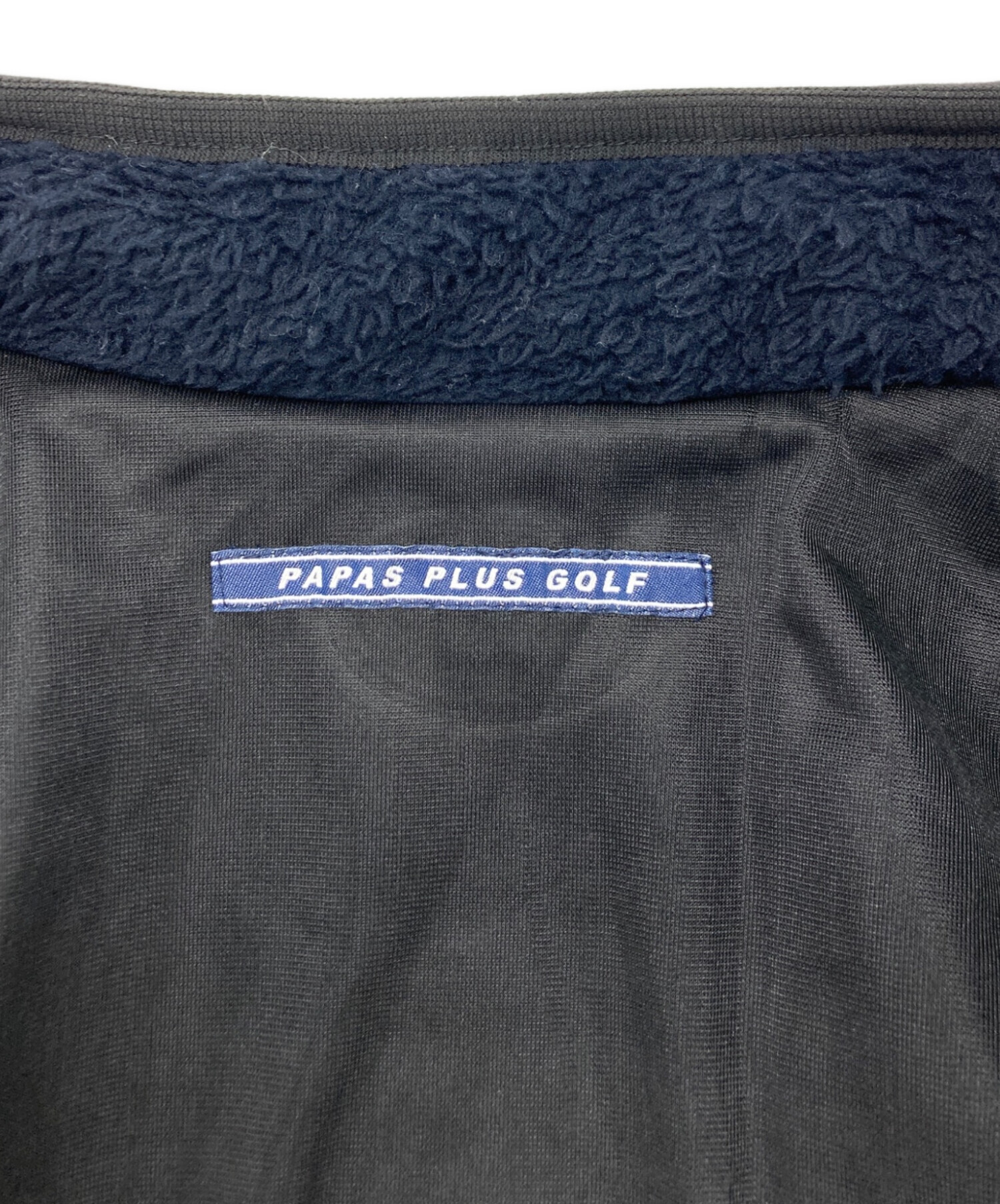 Papas ＋　ネイビー ジャケット L 中古・古着通販】PAPAS (パパス) フリースジャケット ネイビー サイズ