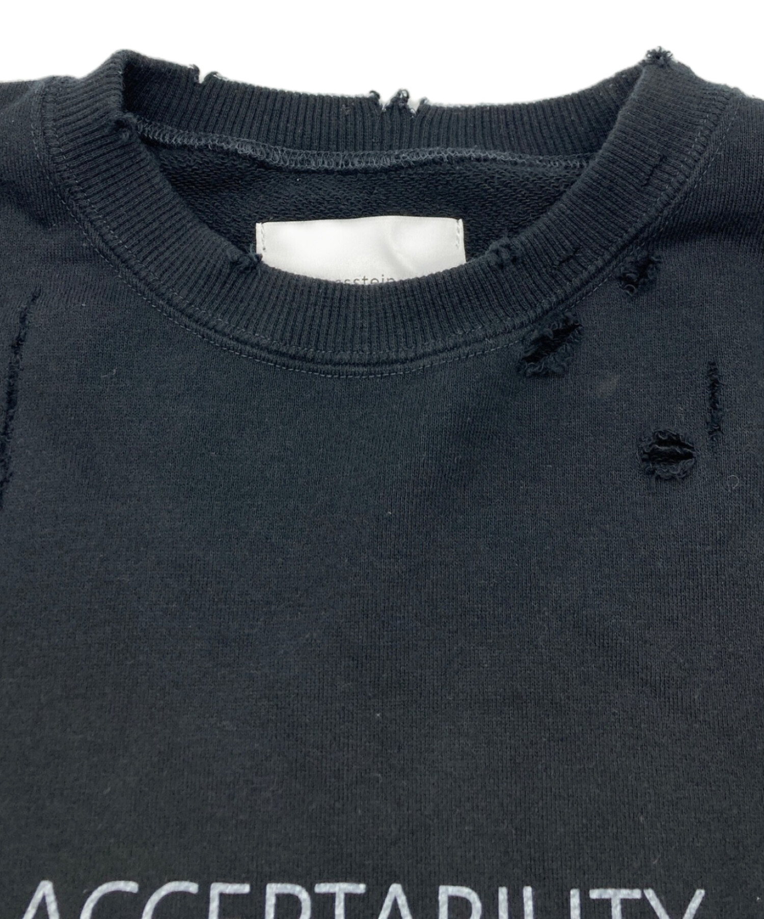 中古・古着通販】ssstein (シュタイン) Oversized Rebuild Sweat LS 