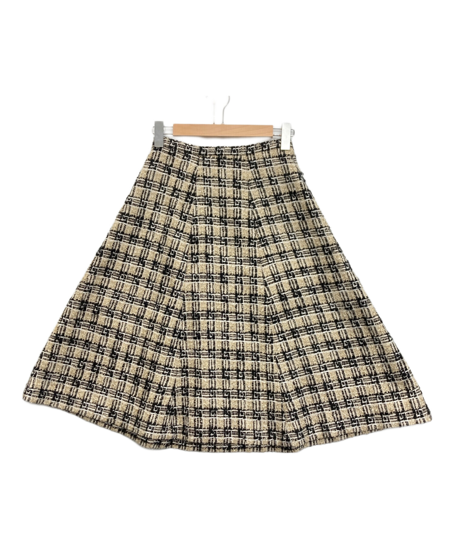 グッチ  スカート ベージュ  GUCCI サイズ40 スカート 3079000884054477_02_9652w.jpeg