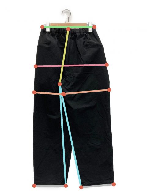 中古・古着通販】teatora (テアトラ) WALLET PANTS RESORT ブラック