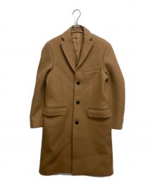 studios 【超美品】Acne メンズチェスターコート ブラウン M ジャケット・アウター