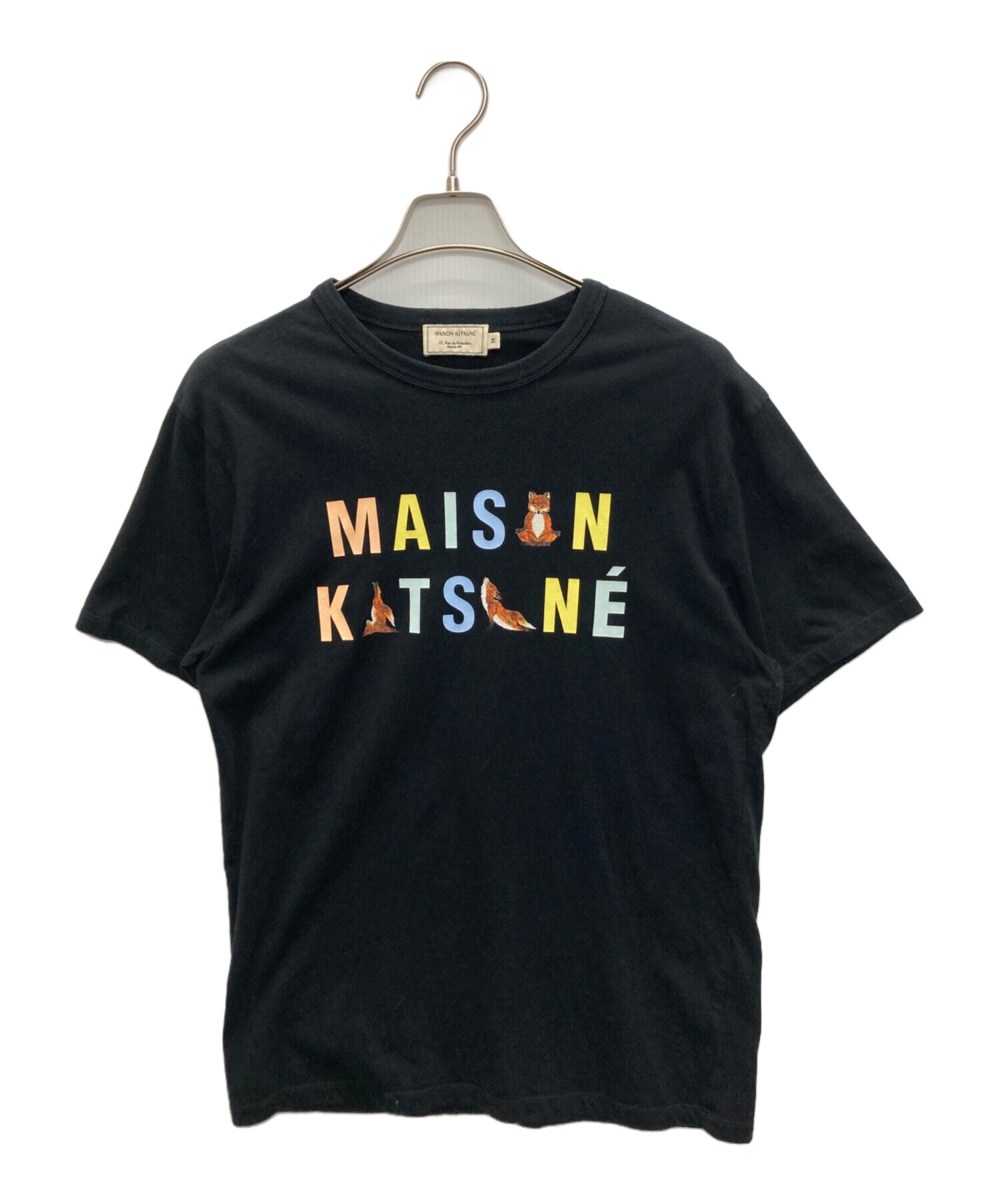 中古・古着通販】maison kitsune (メゾンキツネ) プリントTシャツ 
