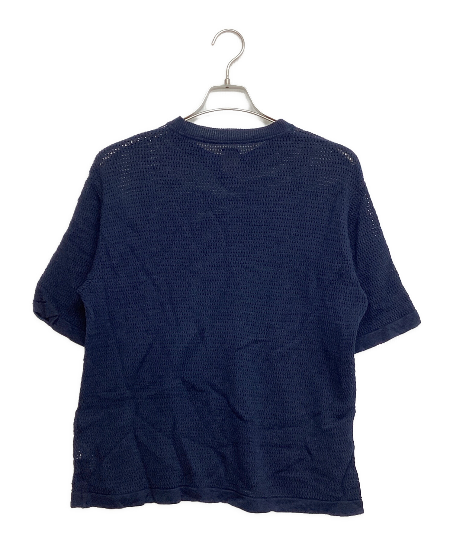 中古・古着通販】BATONER (バトナ―) SUMMER KNIT CREW NECK SHORT 