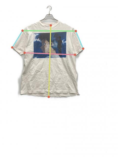 セントマイケルSAINT Mxxxxxx EV SS TEE / SHINJI SAINT Mxxxxxx 【セント マイケル】 EV-SS TEE/SHINJI/WHITE(SM-YS8