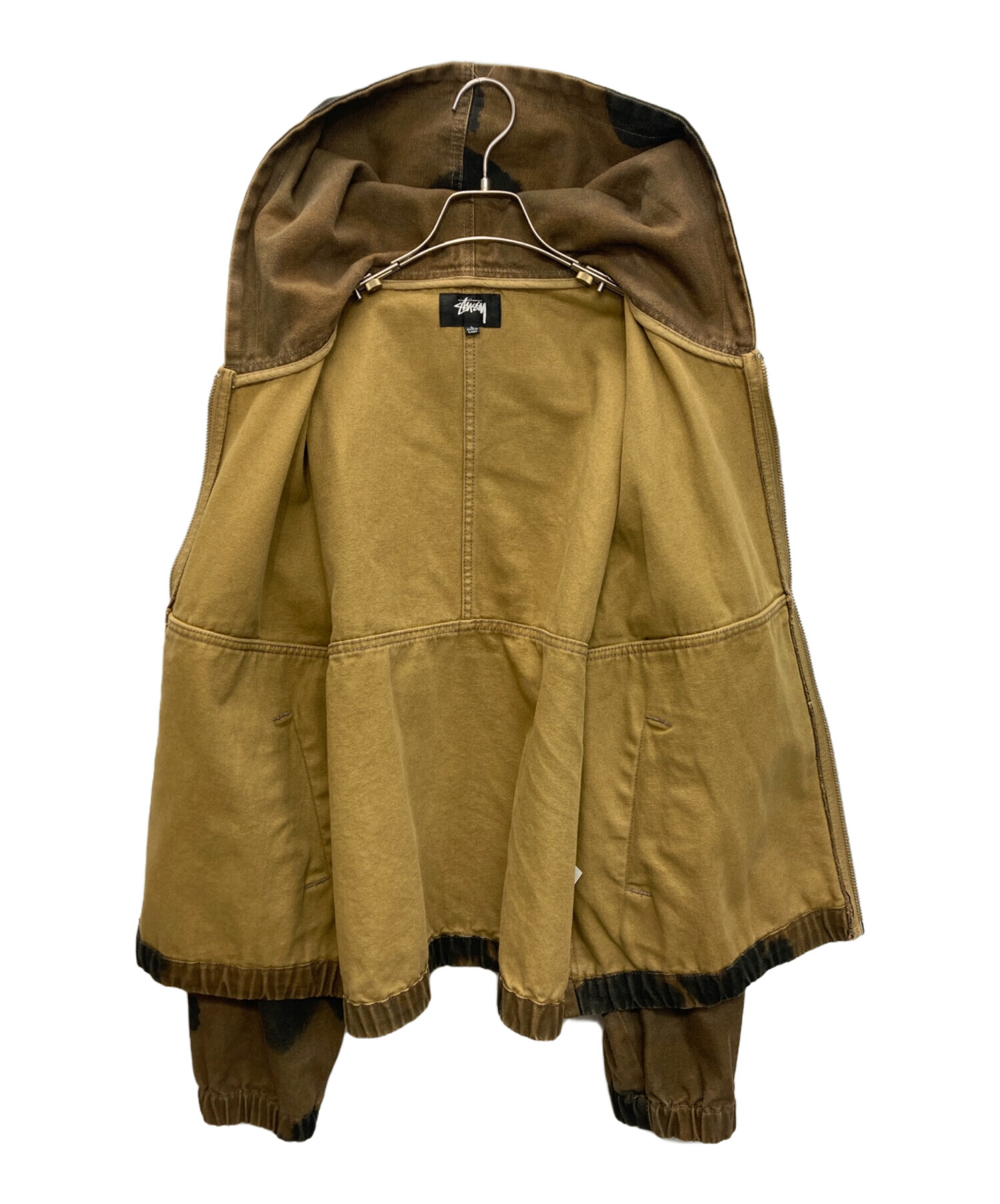 中古・古着通販】stussy (ステューシー) FLORAL DYE WORK JACKET