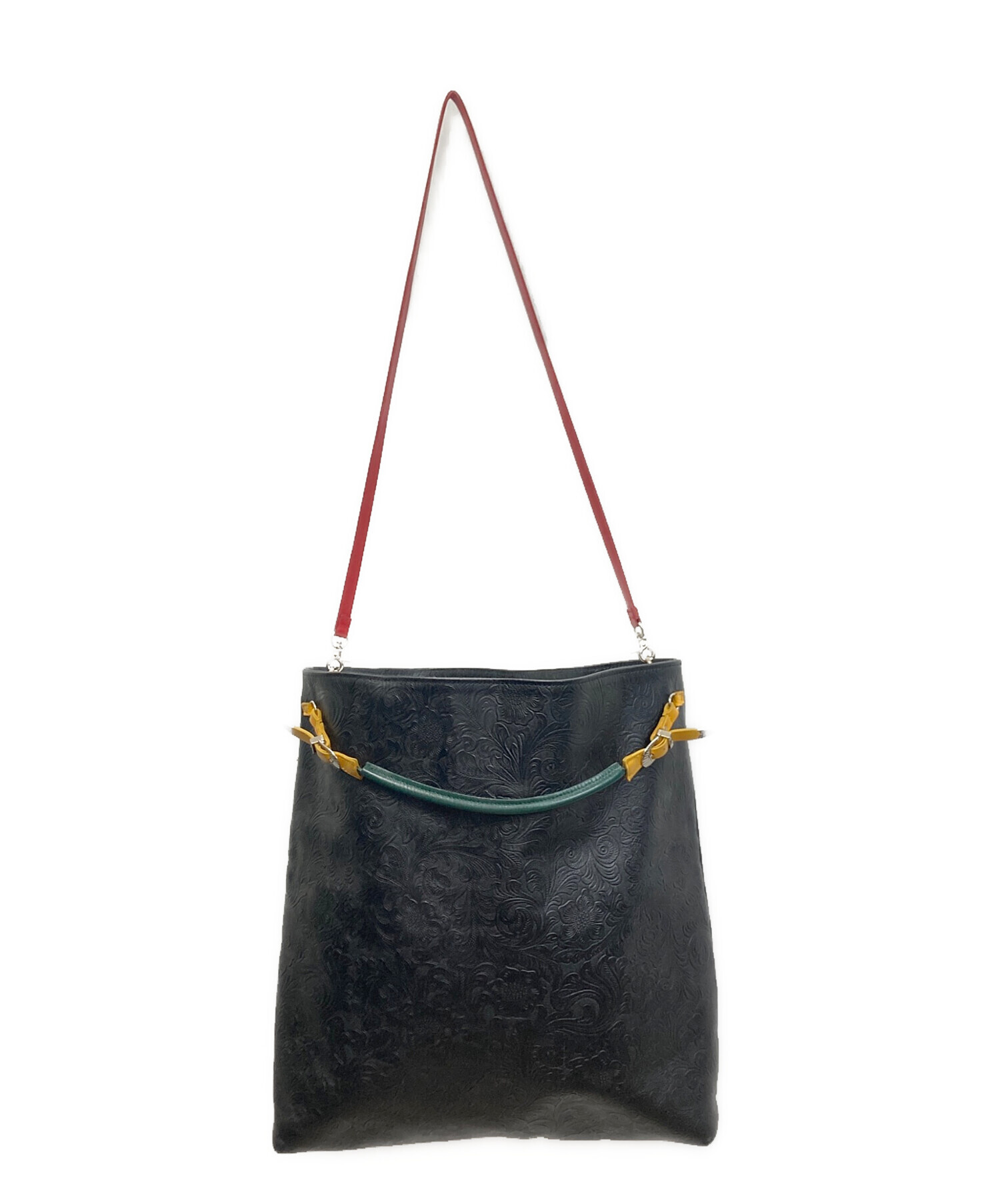 中古・古着通販】TOGA PULLA (トーガ プルラ) 型押しレザーショルダー  