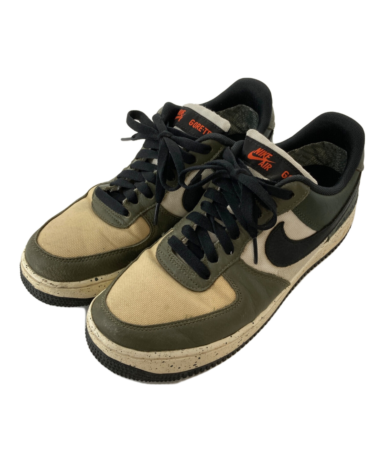 NIKE エアフォース1 ベージュ カーキ 24 24.5 ナイキ エアフォース1 