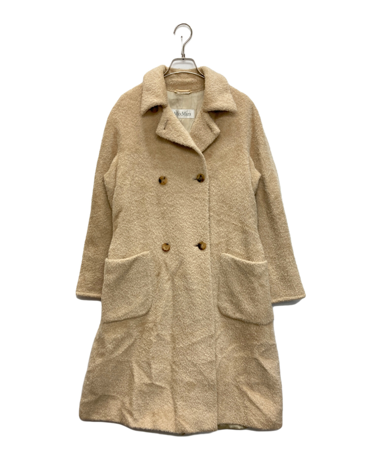 中古・古着通販】MaxMara (マックスマーラ) アルパカウールダブル 
