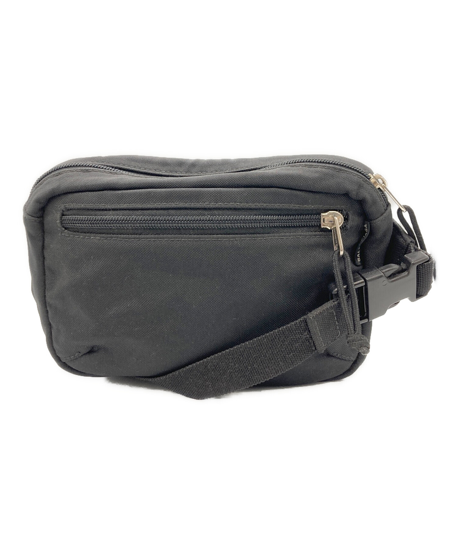 中古・古着通販】BALENCIAGA (バレンシアガ) ウエストバッグ ブラック 