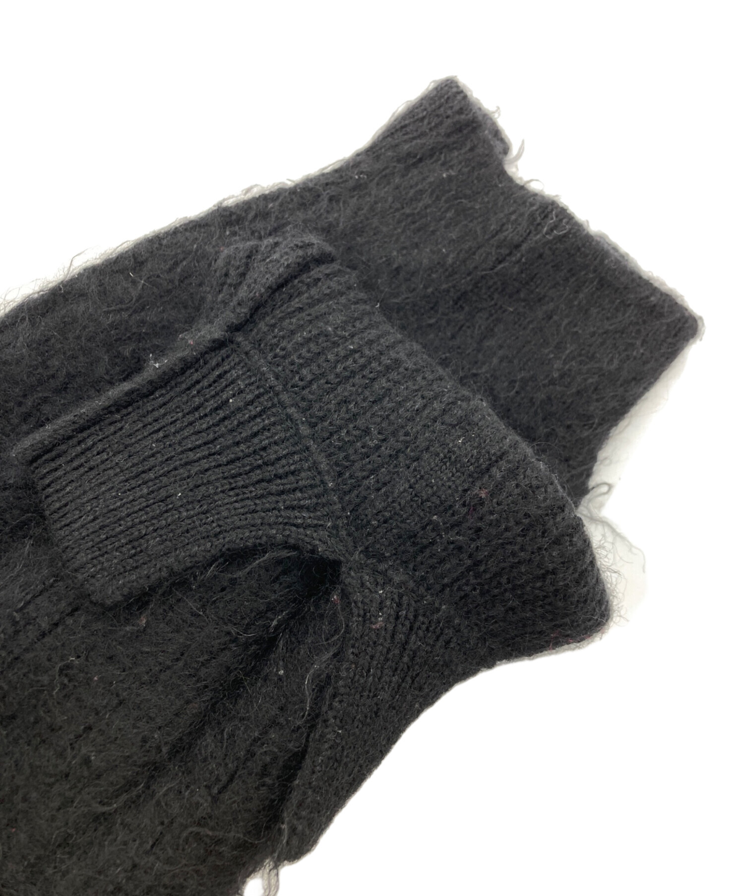中古・古着通販】stein (シュタイン) KID MOHAIR LS ブラック サイズ:S 