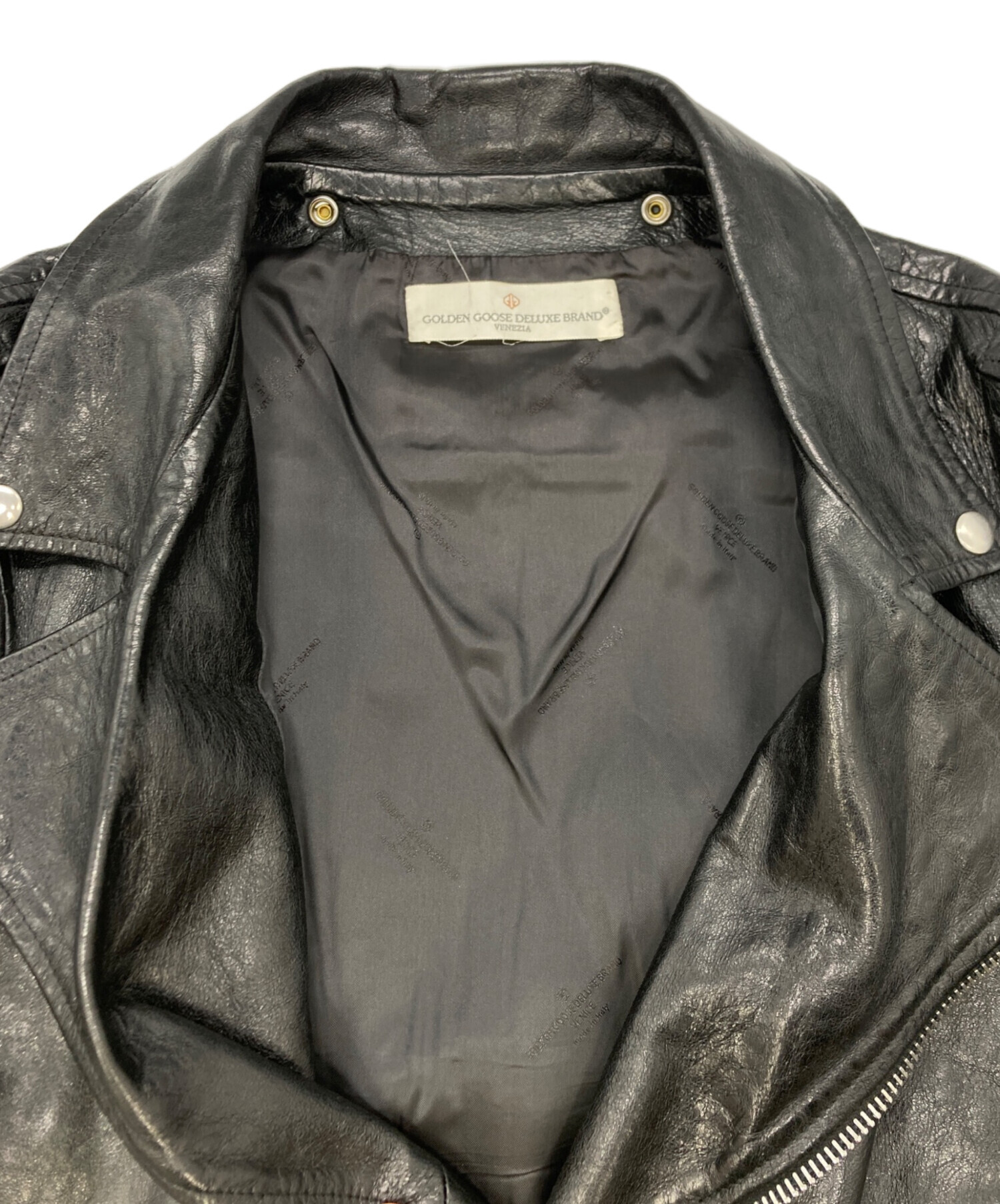 DELUXE BRANDライダースジャケット