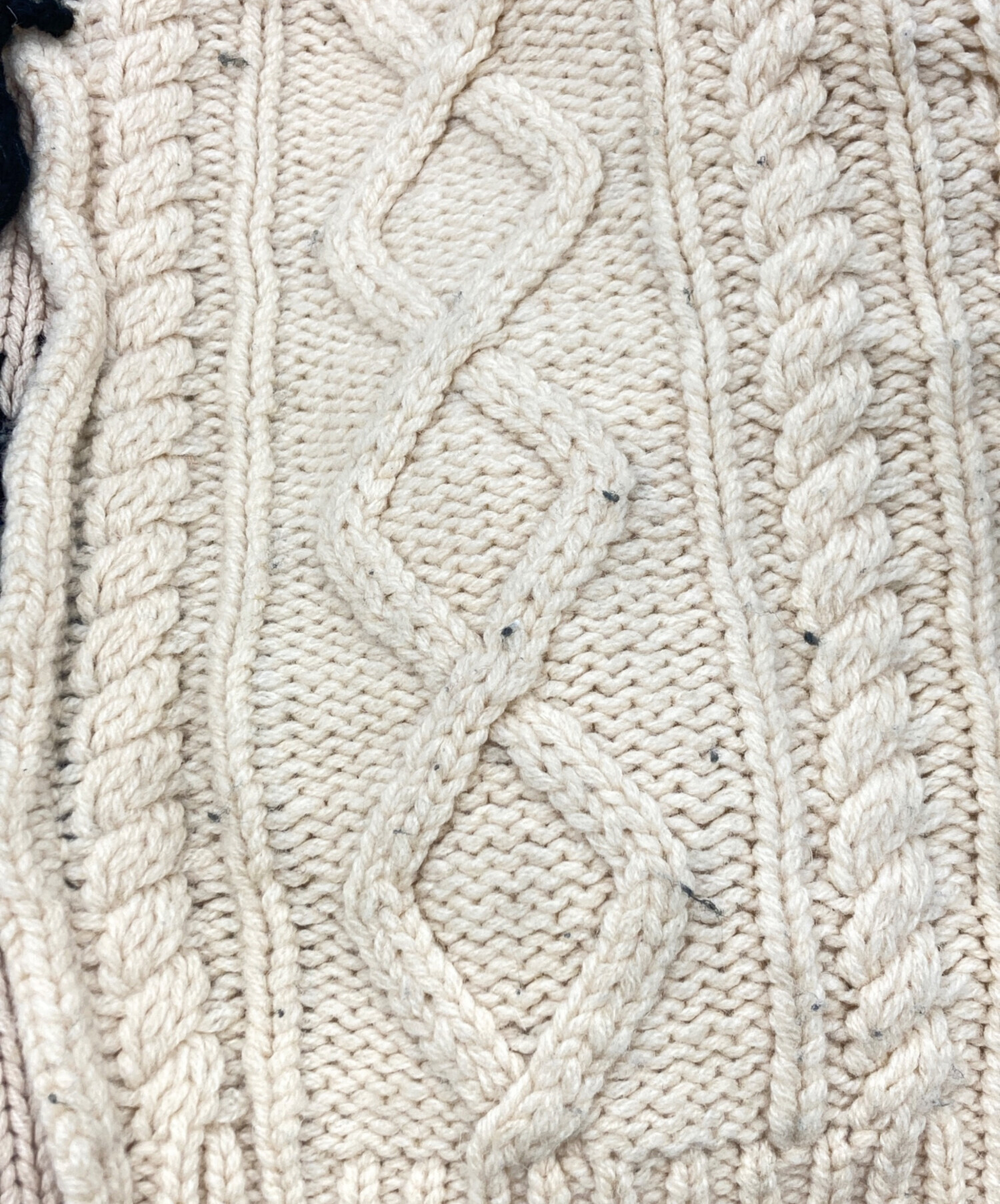 中古・古着通販】ROTOL (ロトル) FRANKEN C/N KNIT MULTI ベージュ