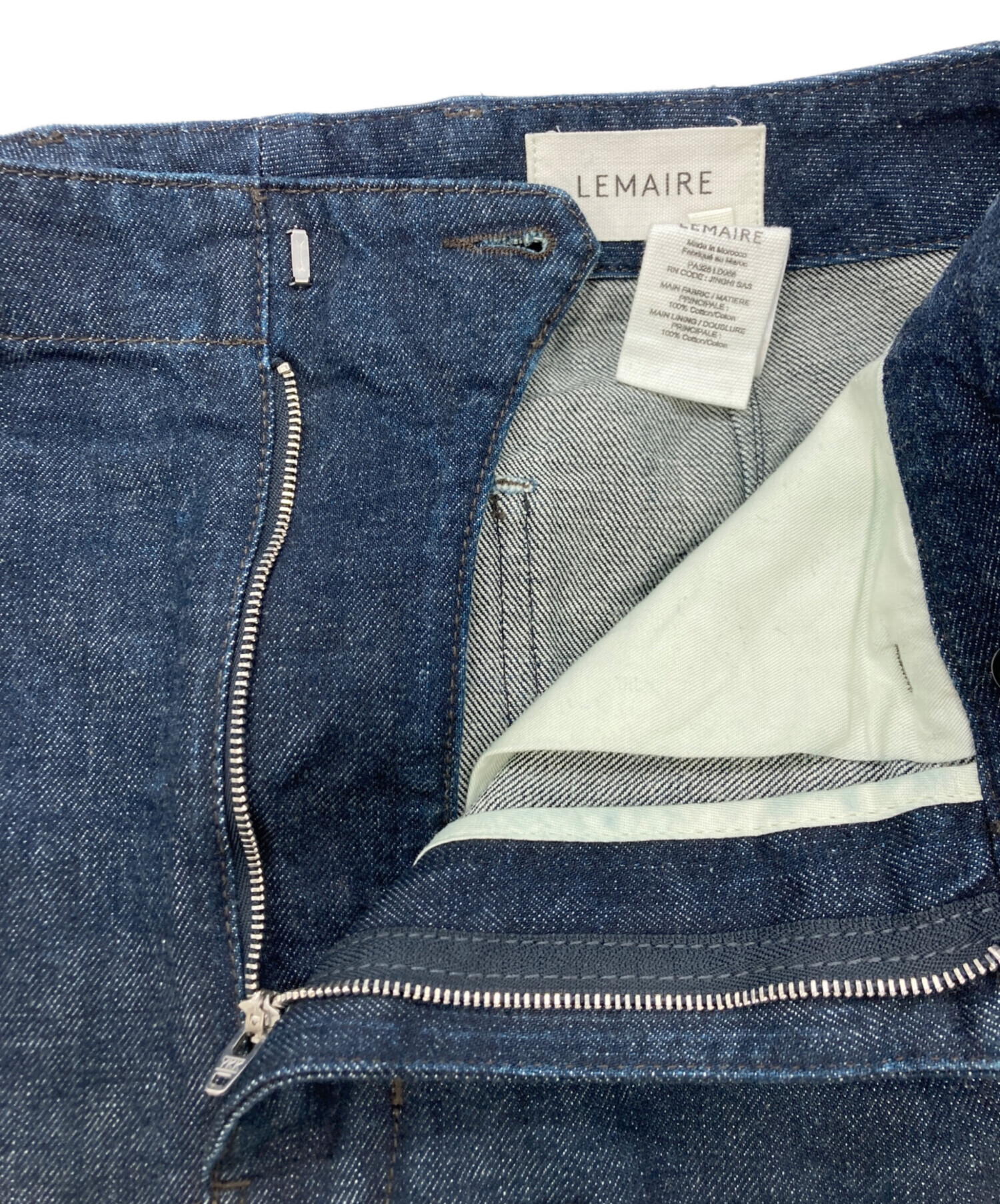 中古・古着通販】LEMAIRE (ルメール) ツイストベルテッドデニム