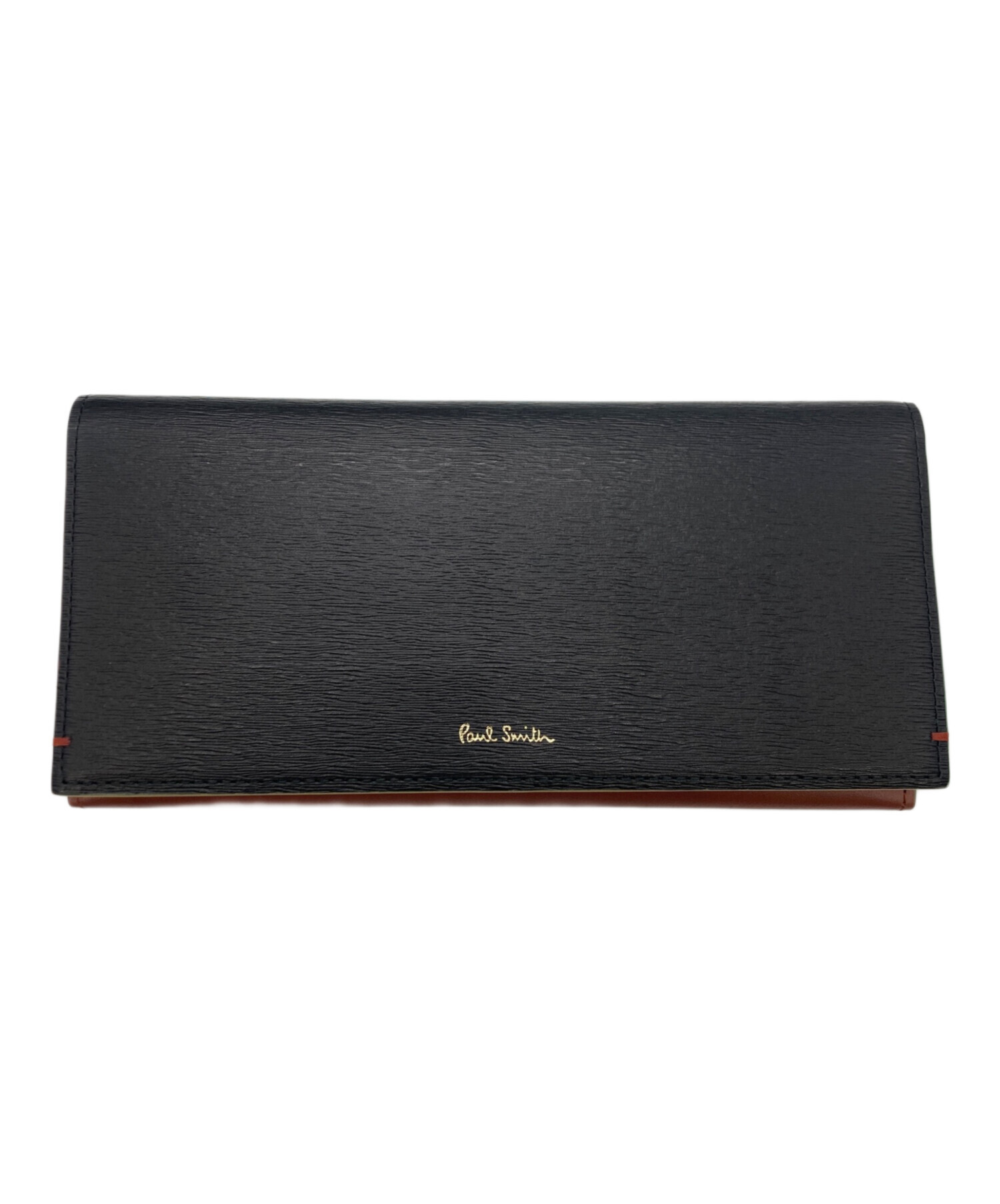 中古・古着通販】PAUL SMITH (ポールスミス) 長財布 ブラック 未使用品