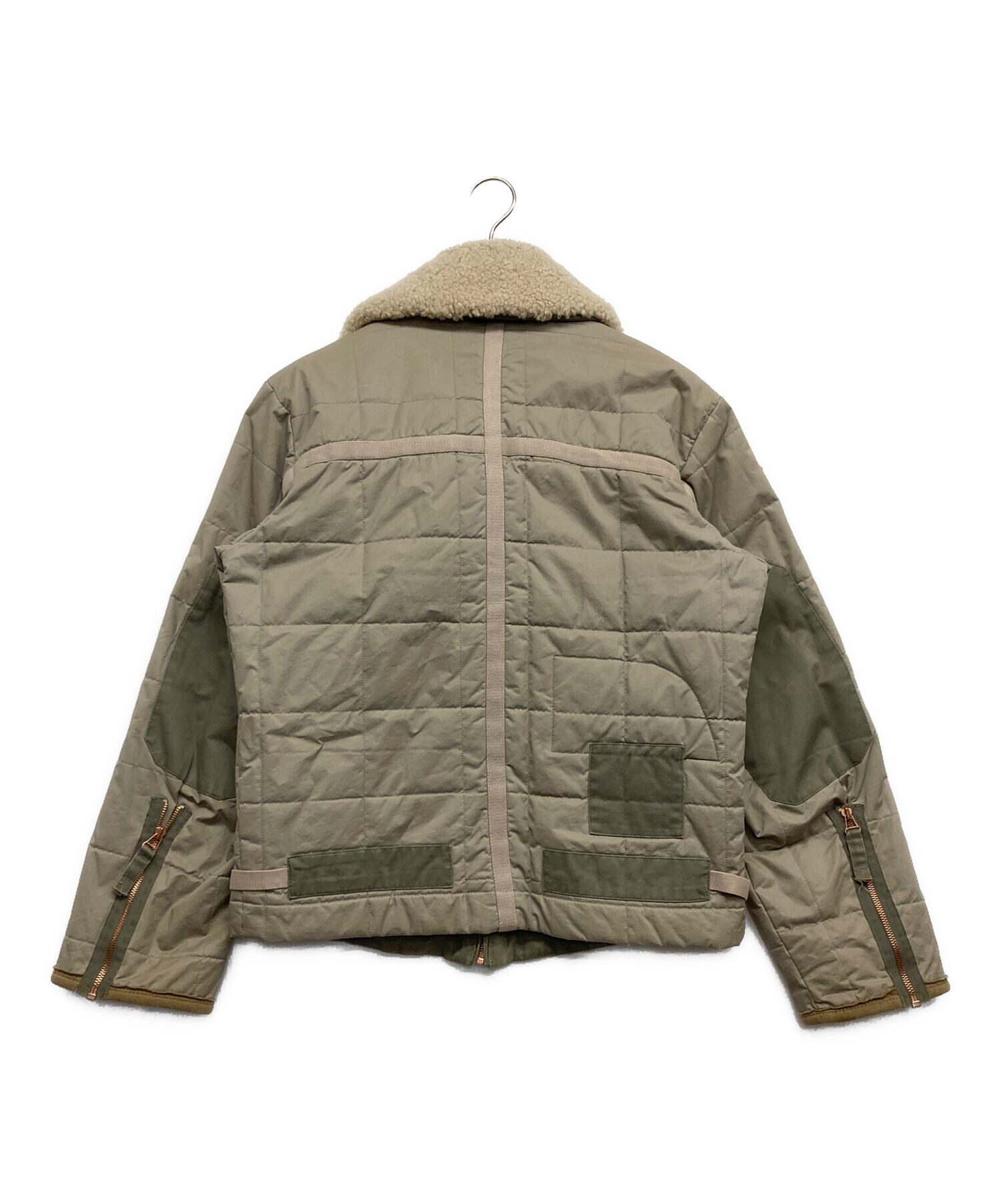 中古・古着通販】DIESEL (ディーゼル) ボンバージャケット ベージュ 