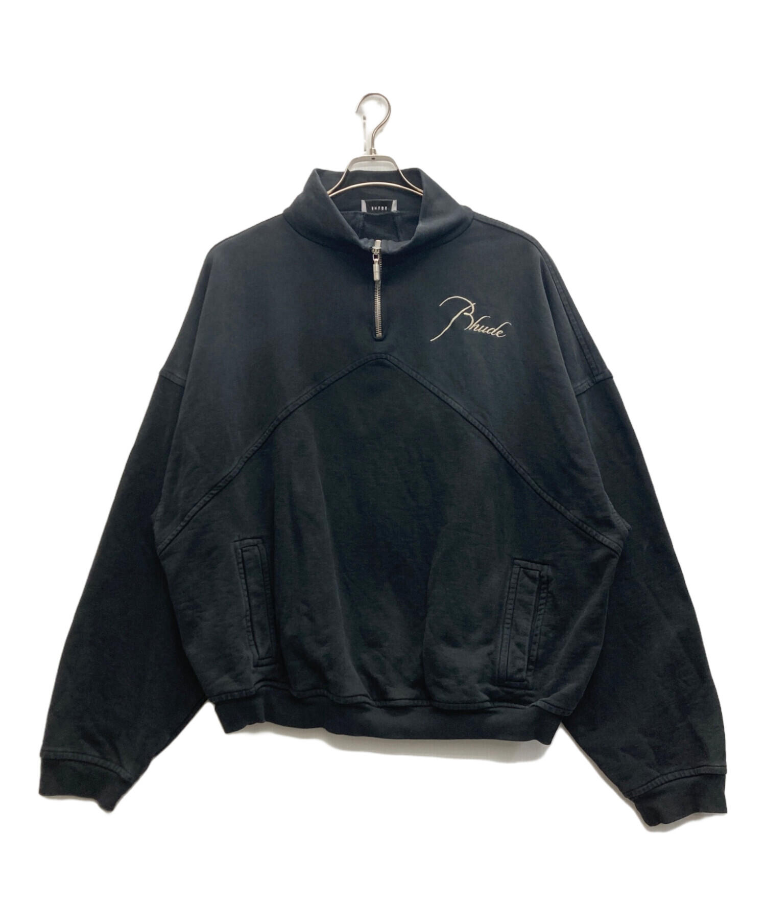 中古・古着通販】RHUDE (ルード) Embroidered Logo Quarter-Zip