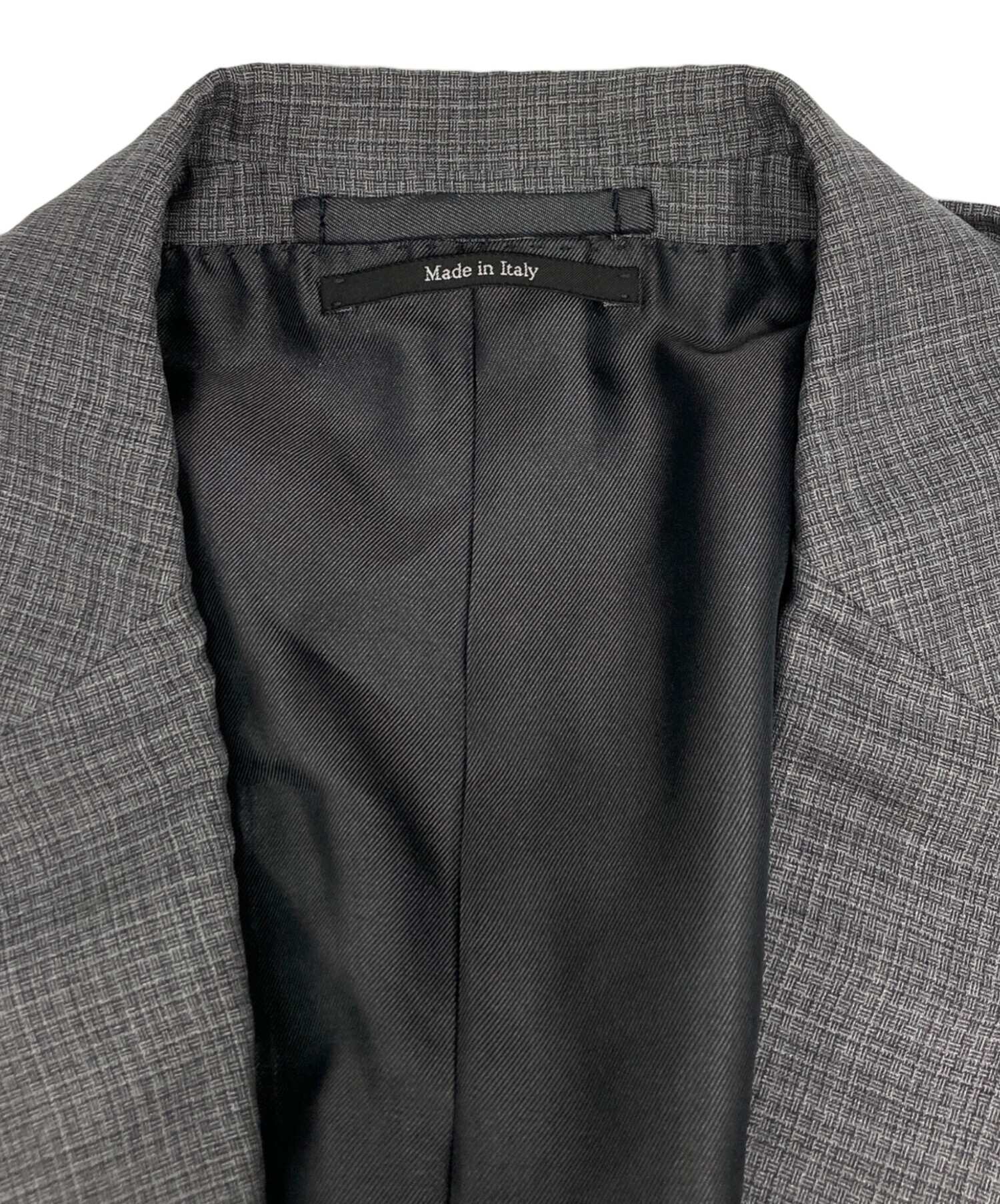 中古・古着通販】dunhill (ダンヒル) ウールシルクセットアップスーツ