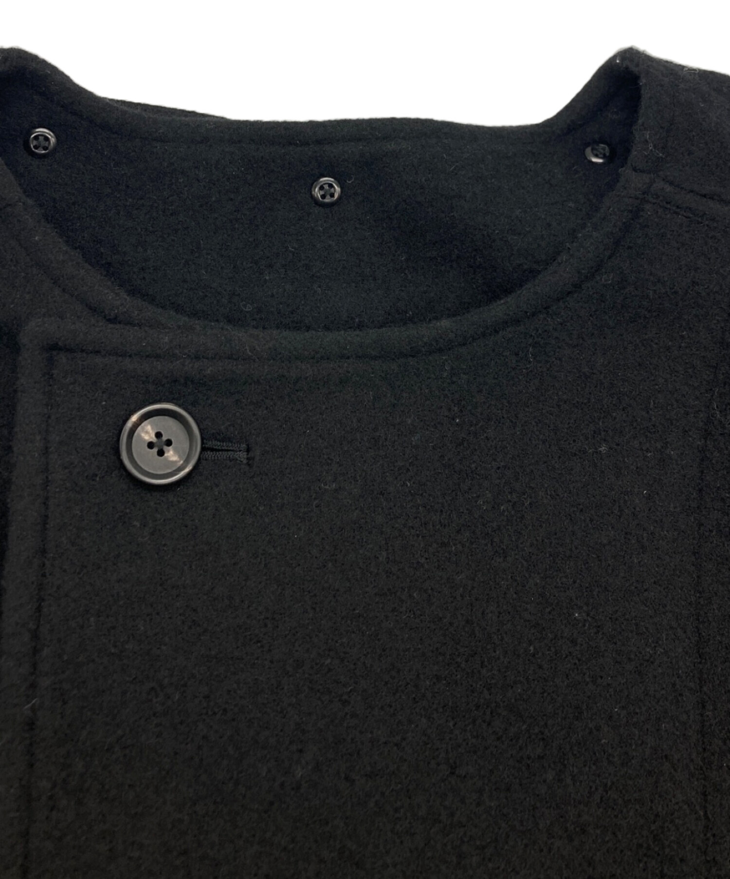 中古・古着通販】s'yte (サイト) W/TOP MOSSA STOLE COLLAR BIG