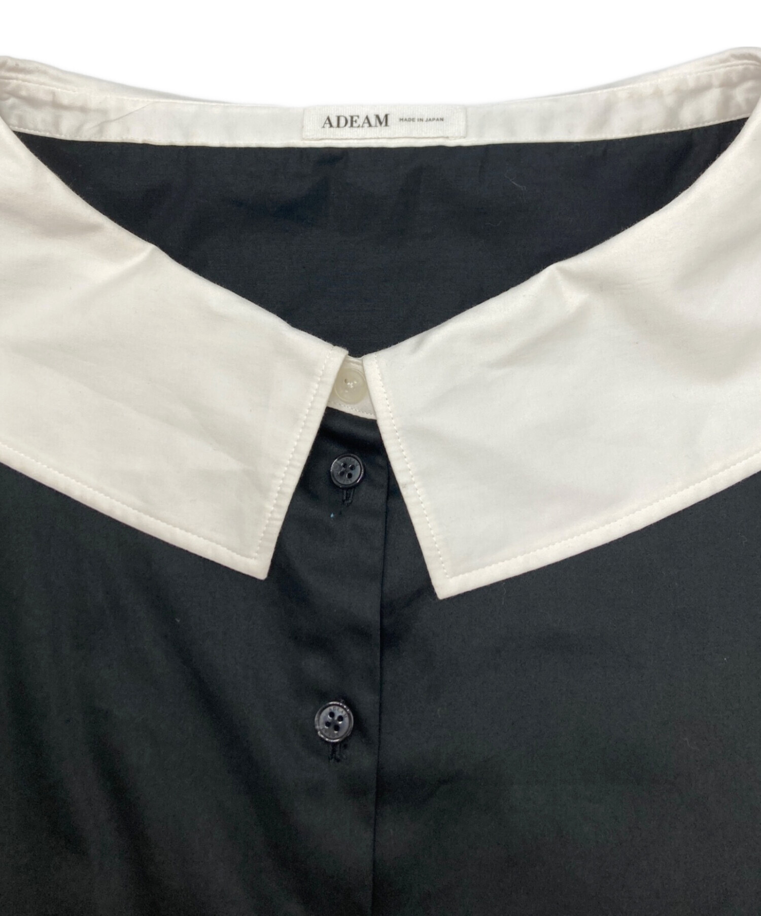 中古・古着通販】ADEAM (アディアム) ノースリーブシャツブラウス 