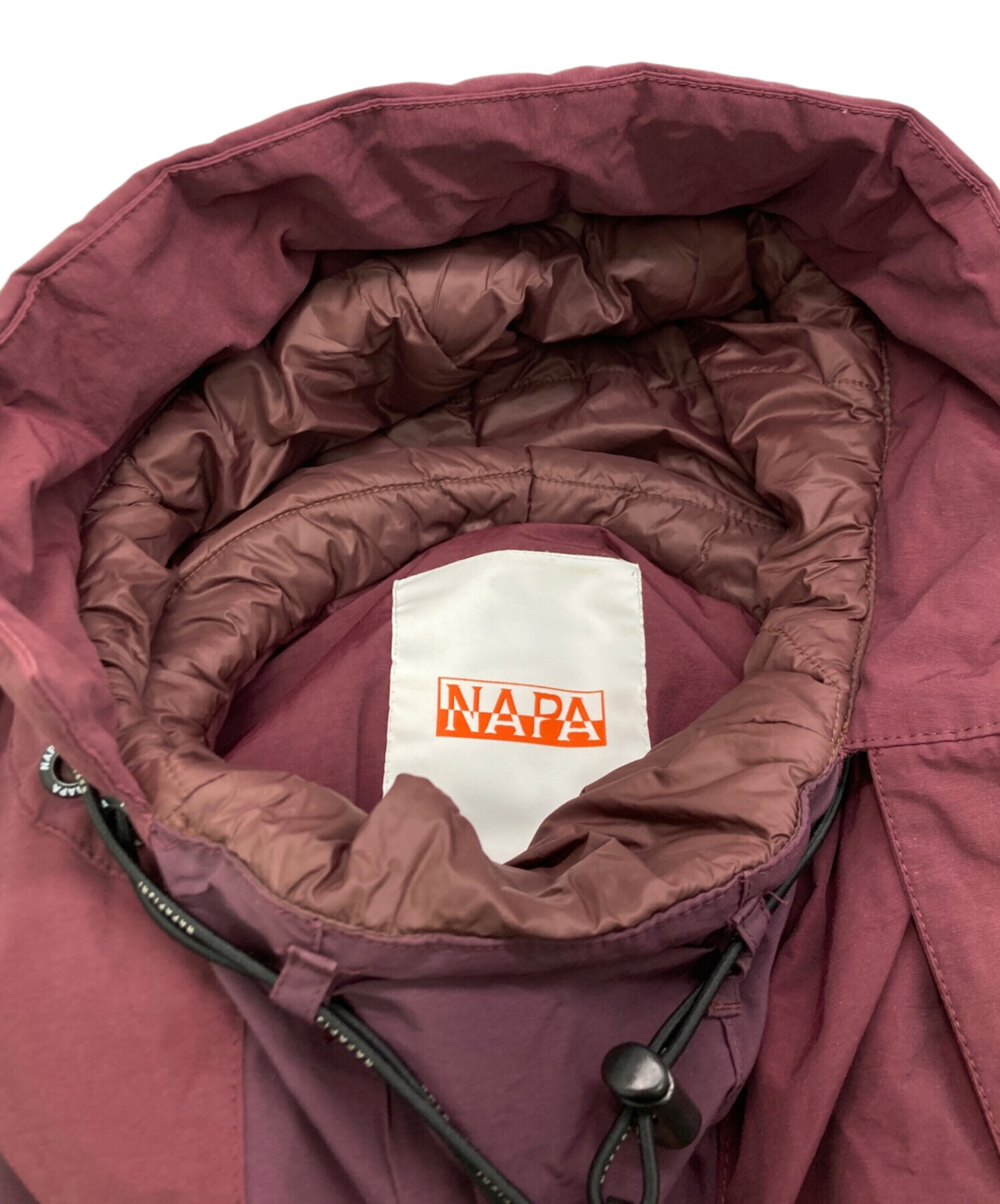 NAPA　Raindoo Jacket　新品未使用タグ付 中古・古着通販】NAPA (ナパ) RAINDOO JACKET ボルドー サイズ:SIZE M