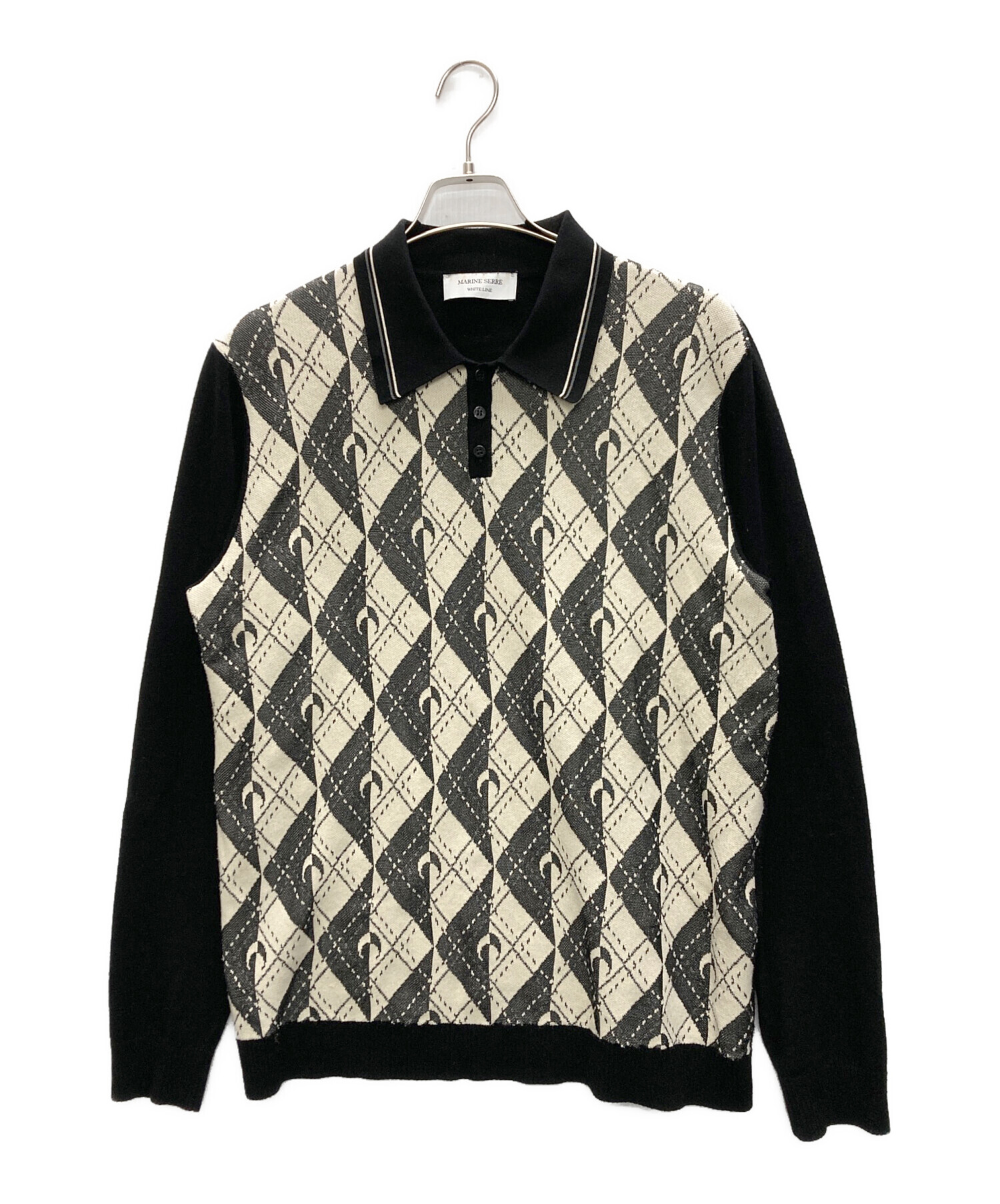 トップス MARINE SERRE KNIT POLO MARINE SERRE KNIT POLO