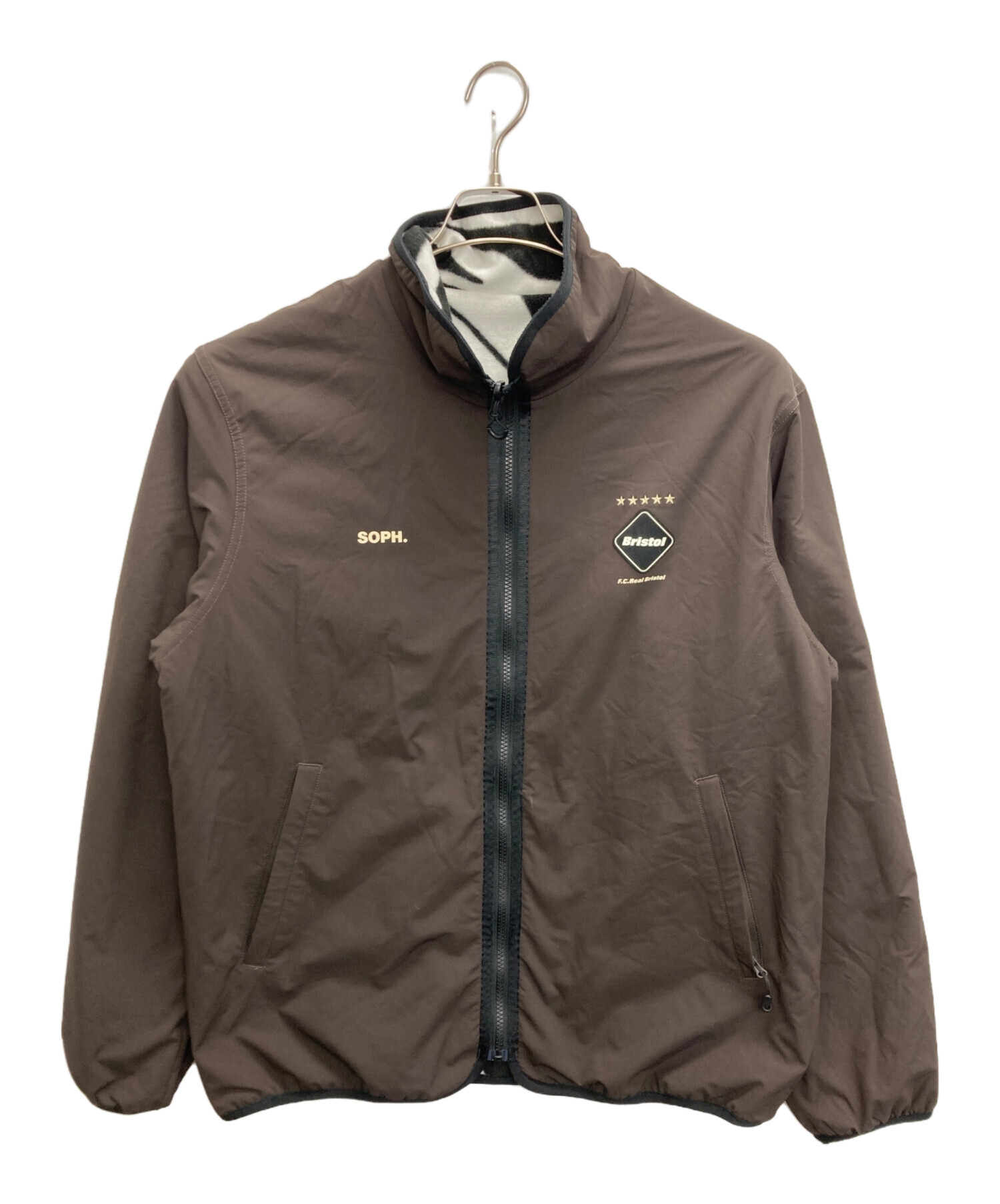 FCRB SOPH セパレートプラクティスジャケット SOPH. | STAND COLLAR PRACTICE JACKET(M BLACK):