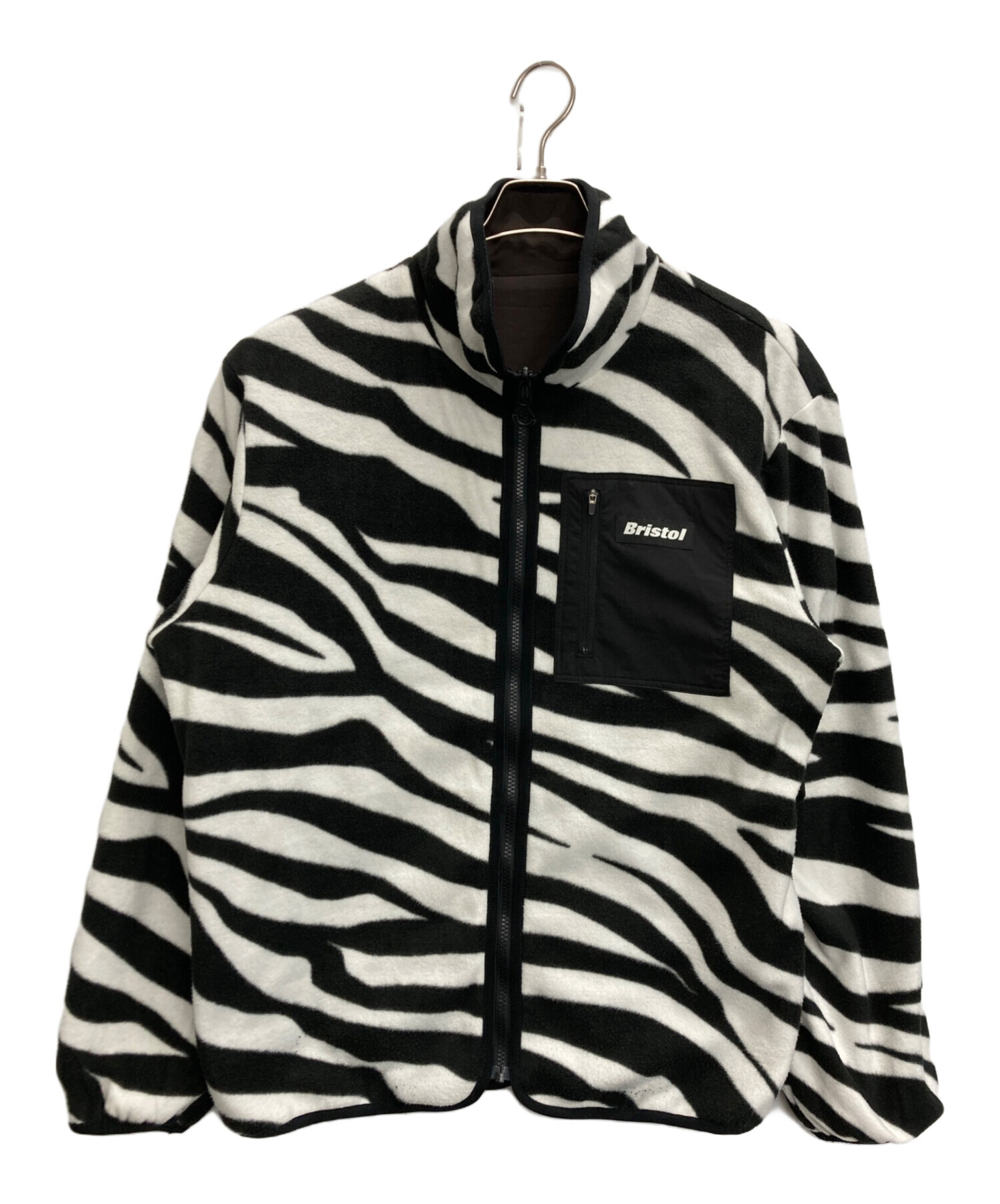 FCRB Zebra fleece reversible jacket XL 茶 FCRB Zebra fleece reversible jacket XL 茶