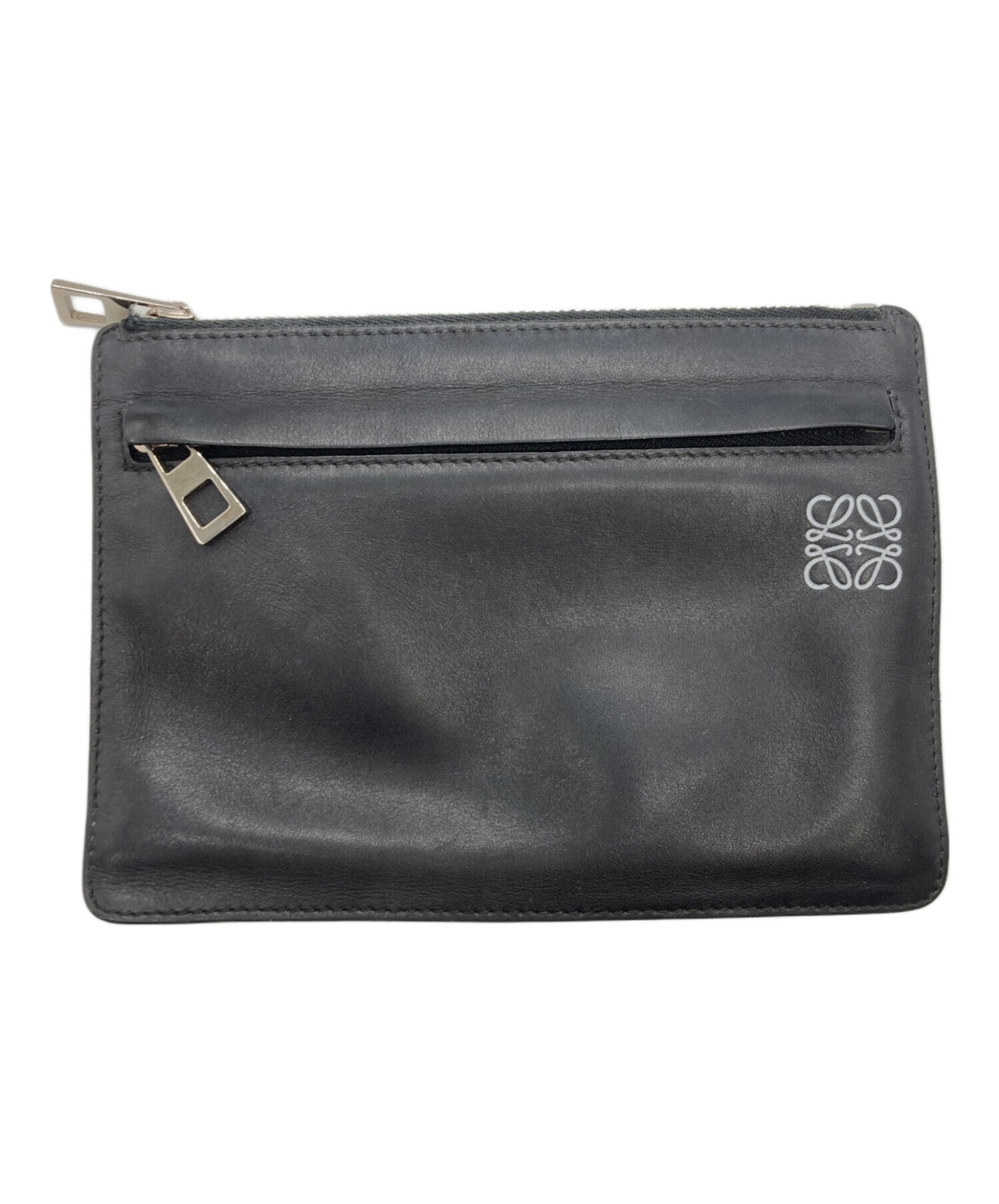 中古・古着通販】LOEWE (ロエベ) アナグラムレザーケース ブラック