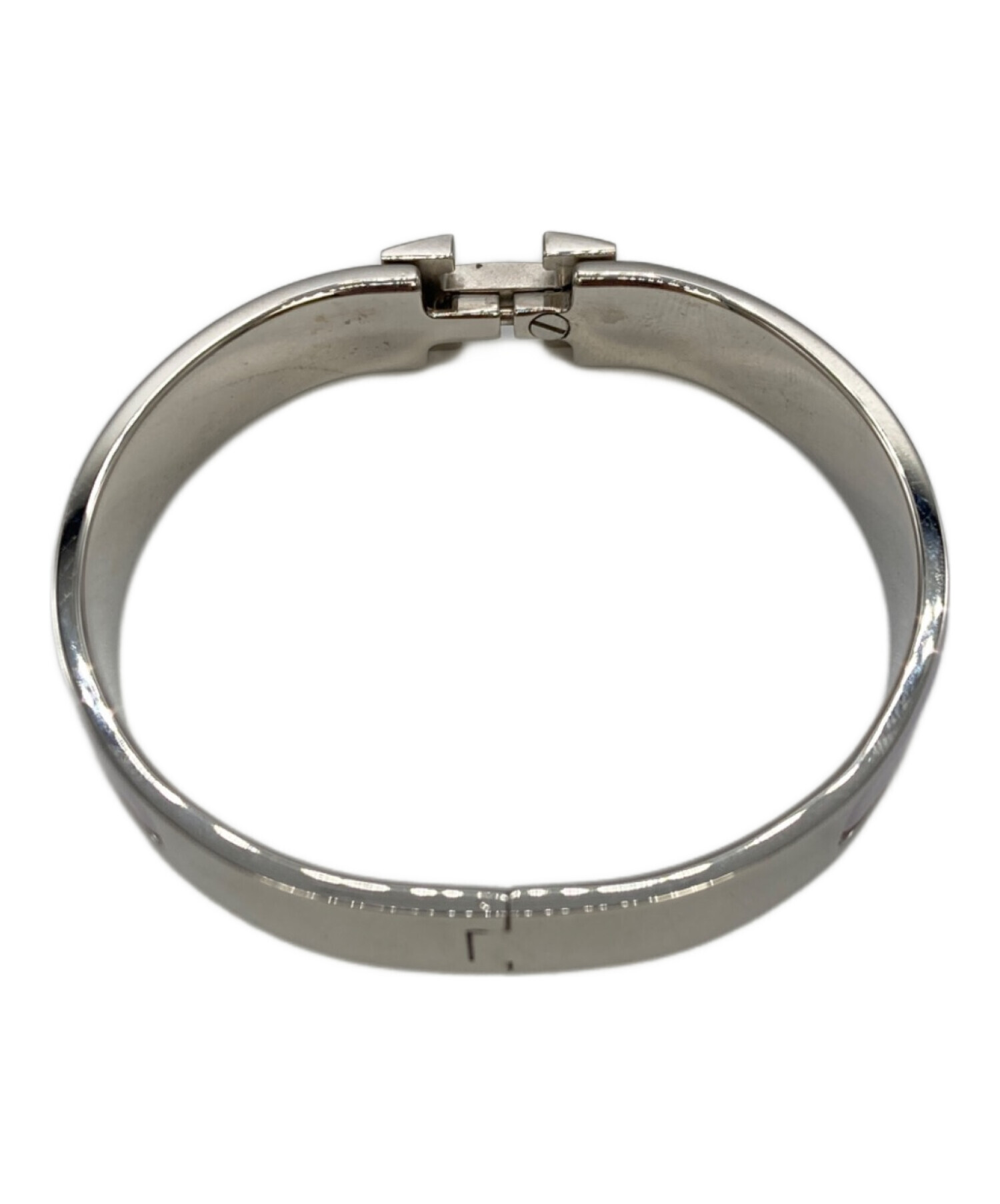 中古・古着通販】HERMES (エルメス) クリックH バングル パープル 