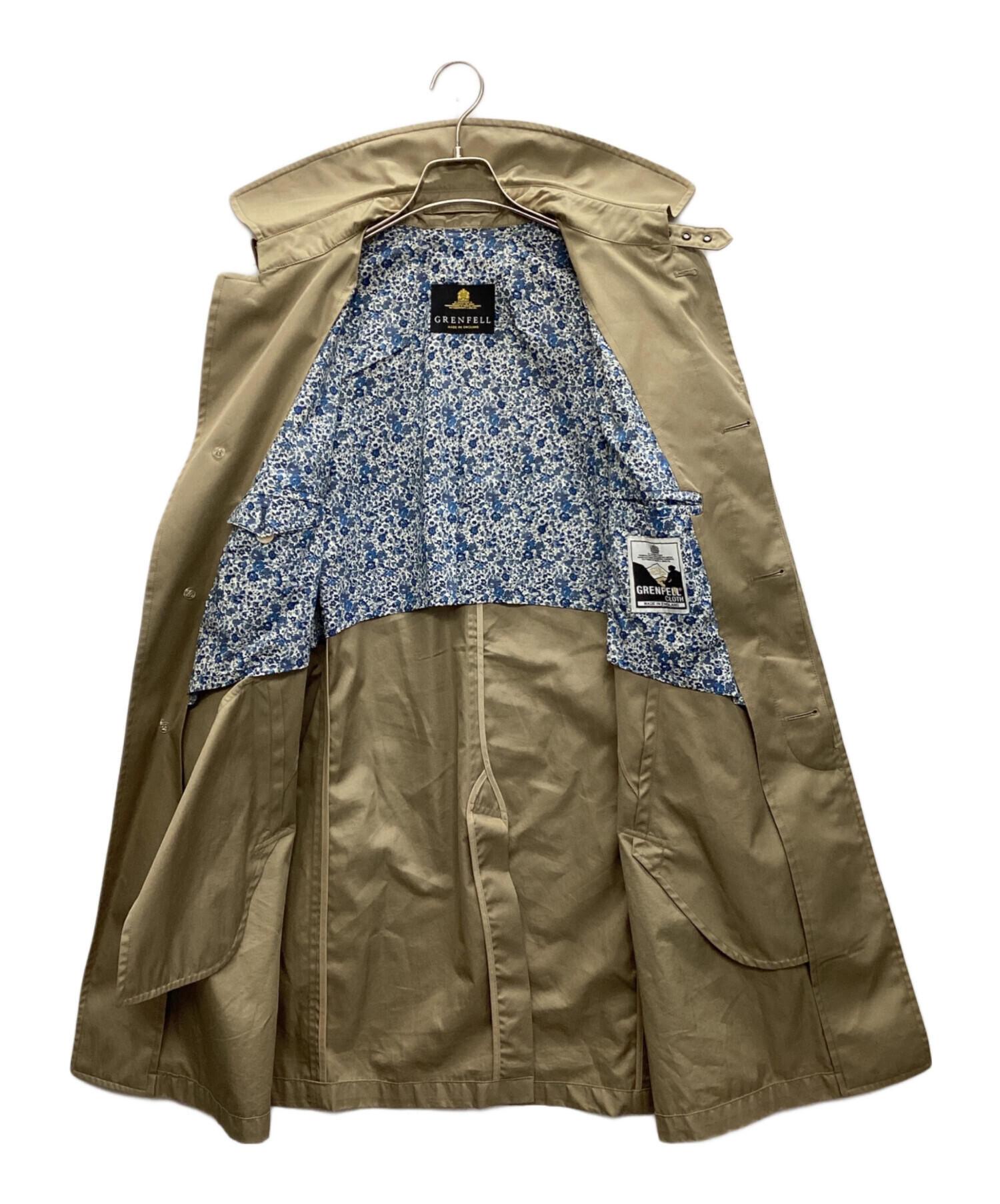 中古・古着通販】GRENFELL (グレンフェル) ステンカラーコート
