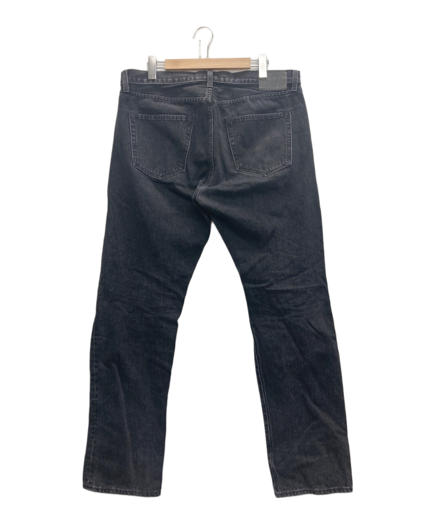 中古・古着通販】SUPREME (シュプリーム) ブラックデニムパンツ 